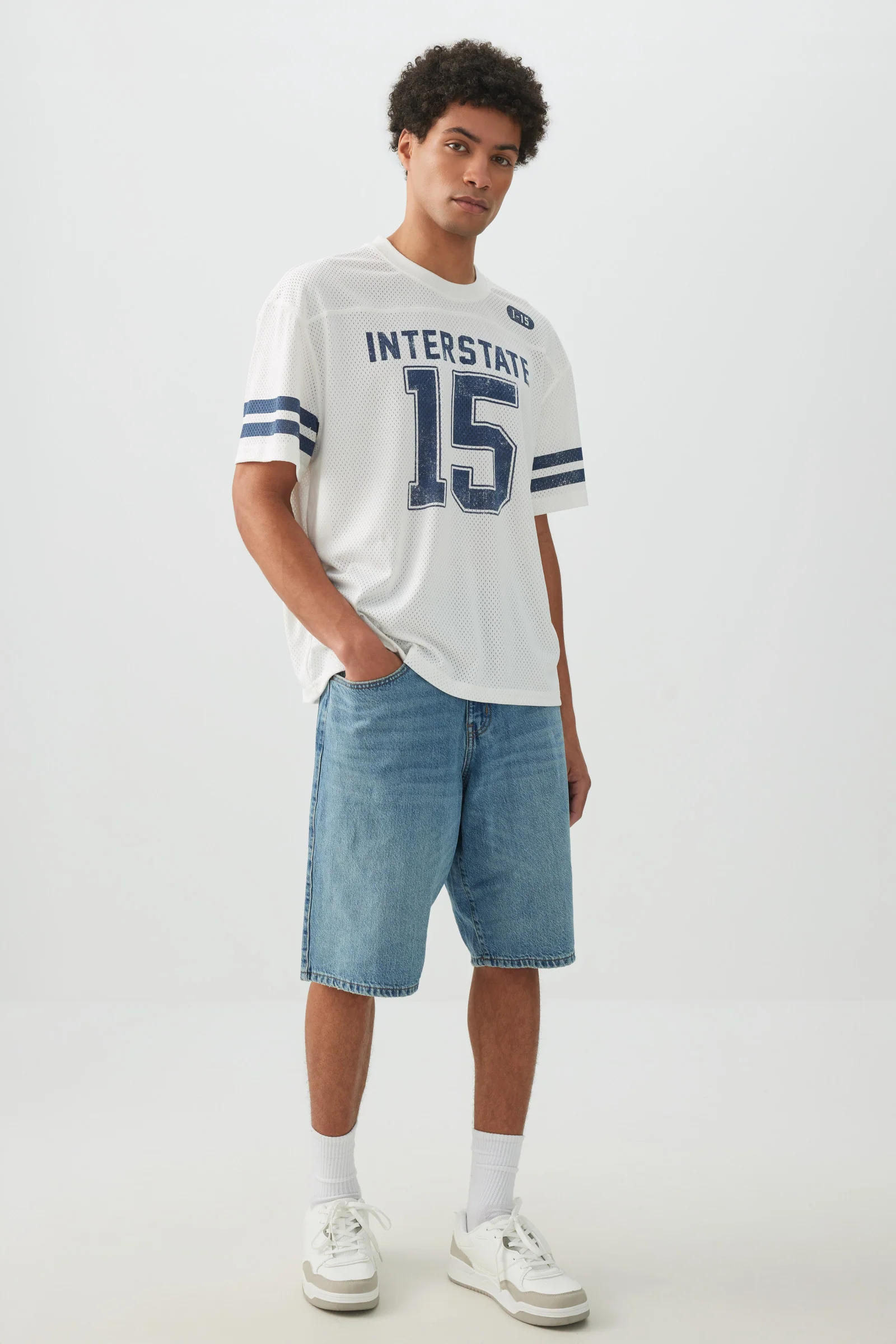 Boxy Mesh Sport Jersey - Image 3