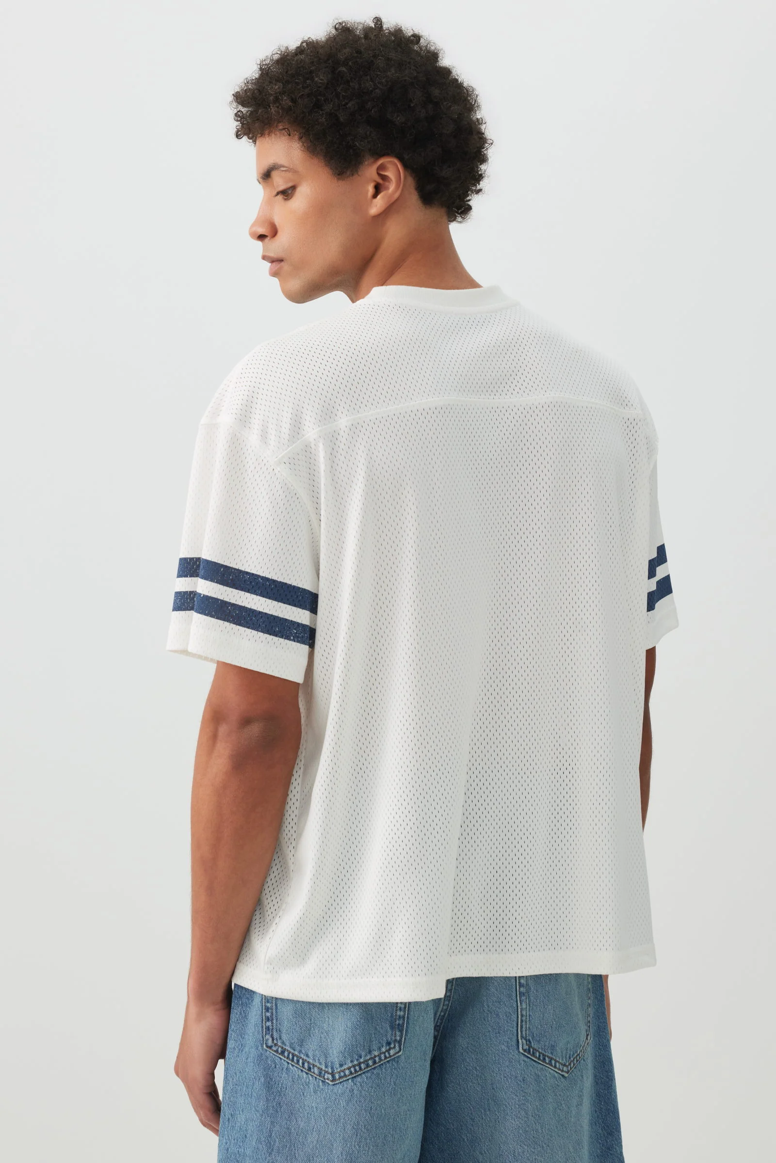 Boxy Mesh Sport Jersey - Image 4