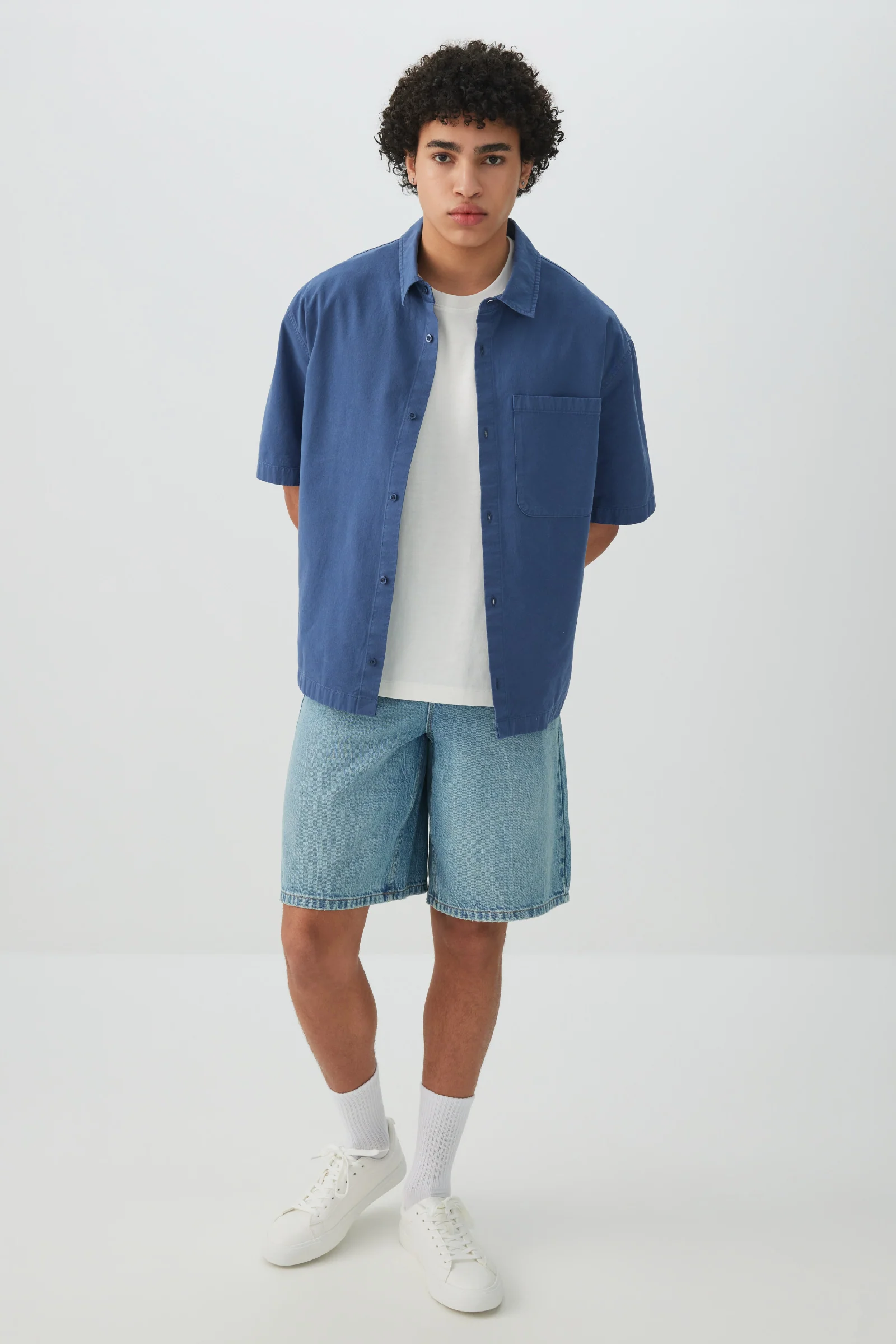 Boxy Short-Sleeve Shirt - Image 3
