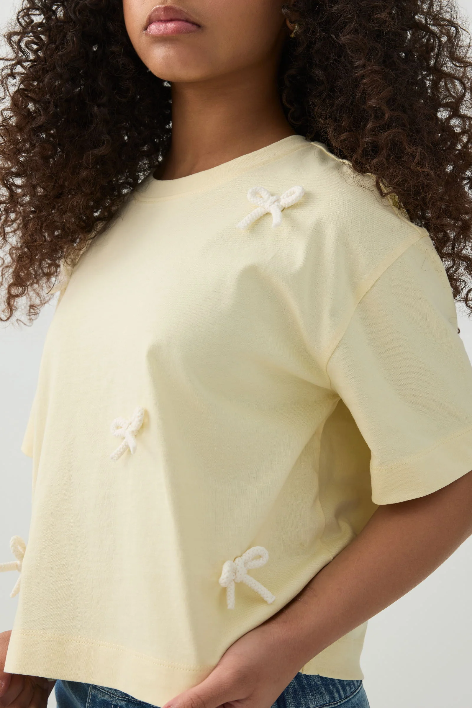 Boxy T-Shirt with Embellishment - Image 2