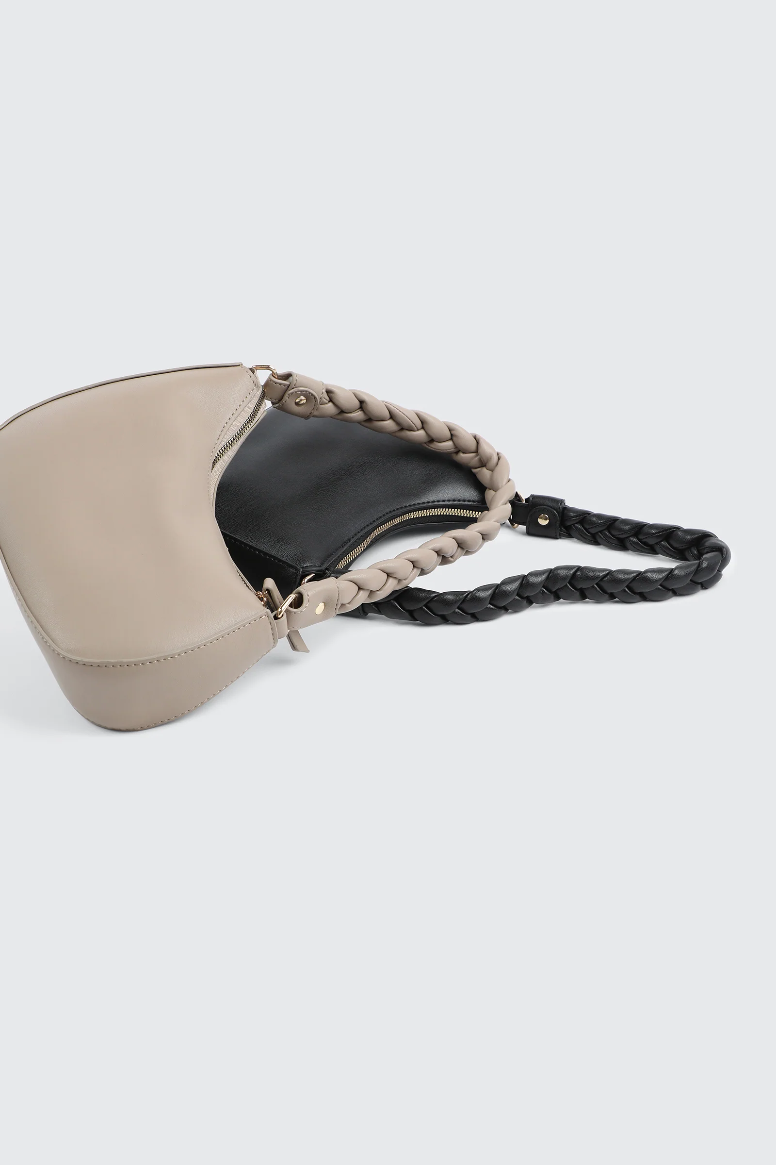Braided Strap Baguette Bag - Image 4