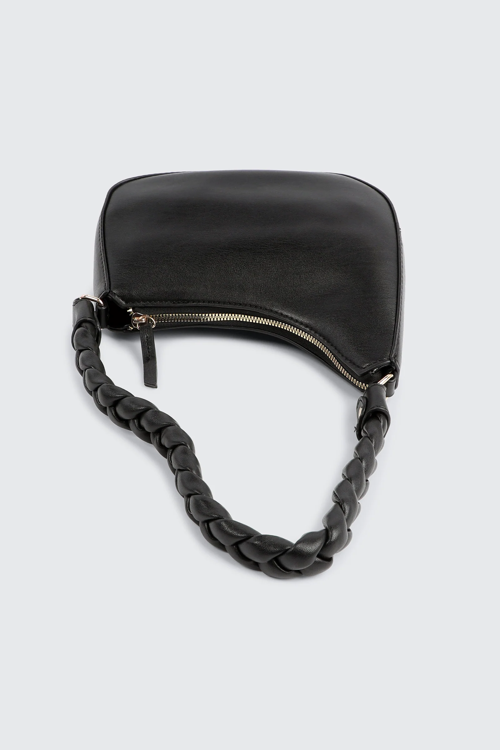 Braided Strap Baguette Bag - Image 4