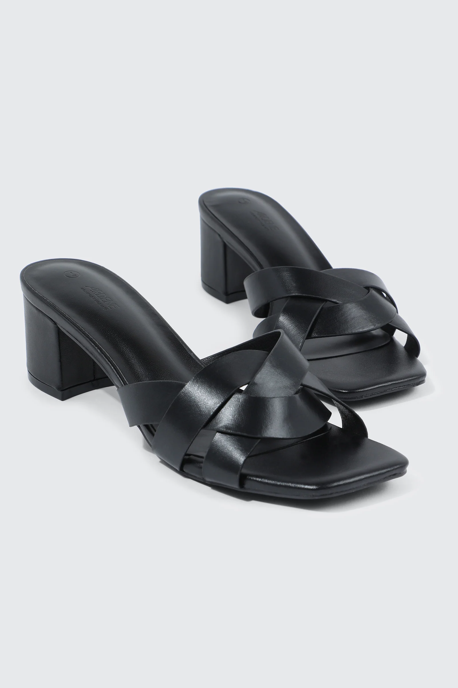 Braided Strap Heel Sandals - Image 4