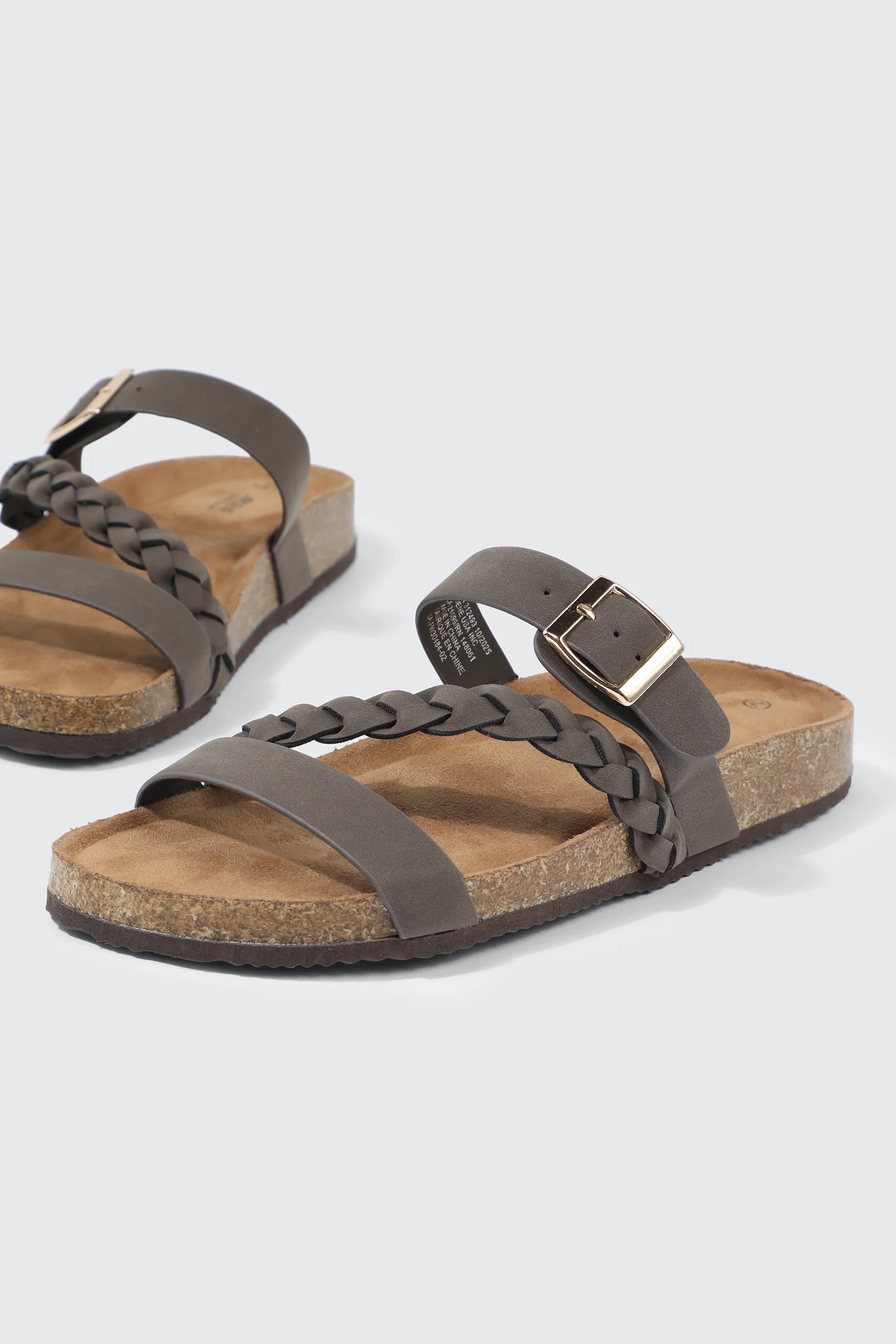 Braided Strap Slide Sandals - Image 4