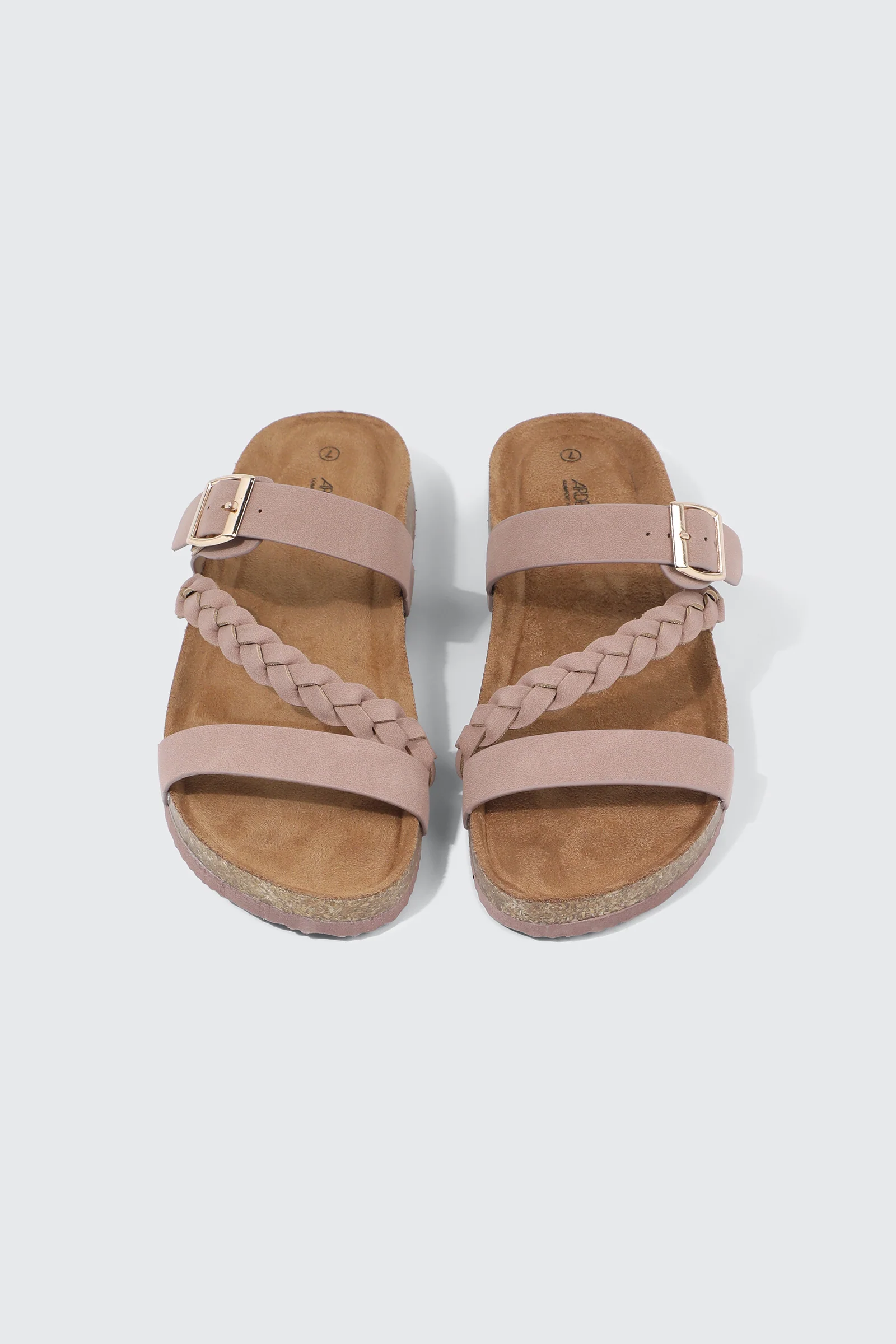 Braided Strap Slide Sandals - Image 2