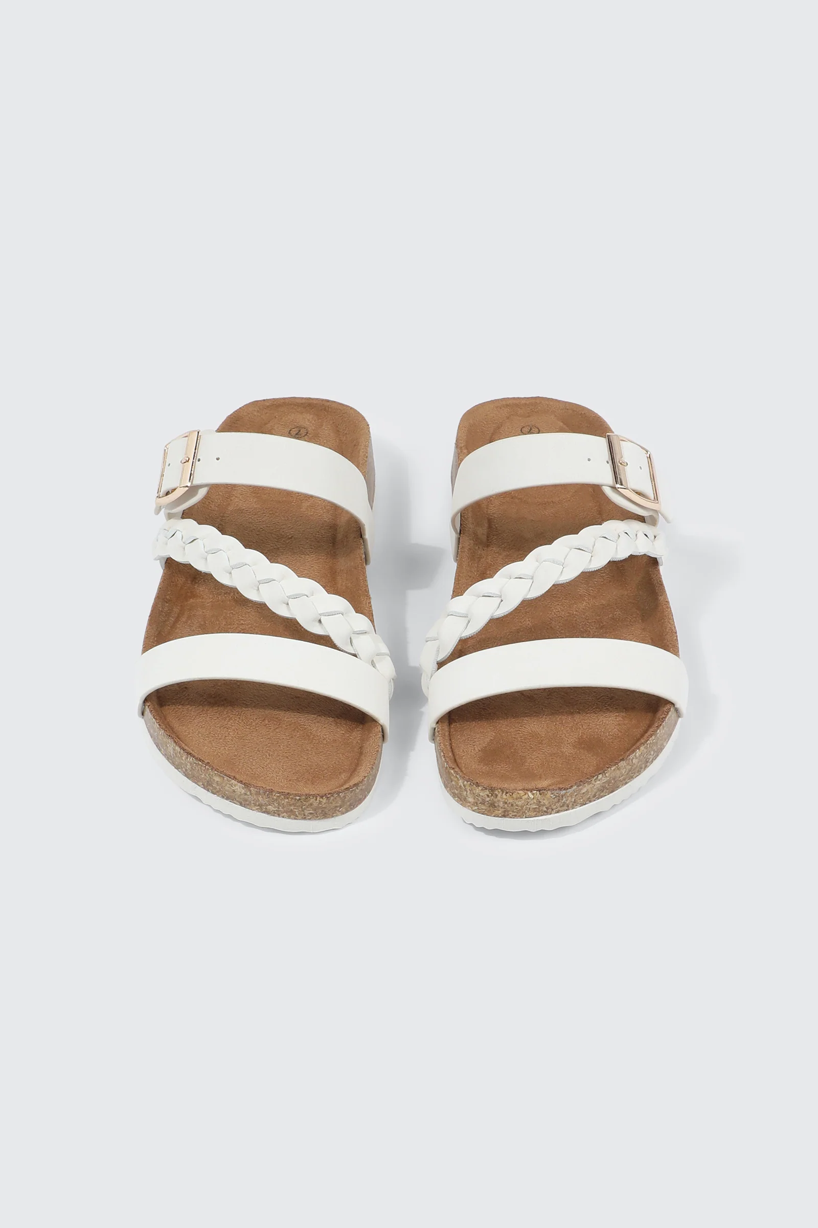 Braided Strap Slide Sandals - Image 2