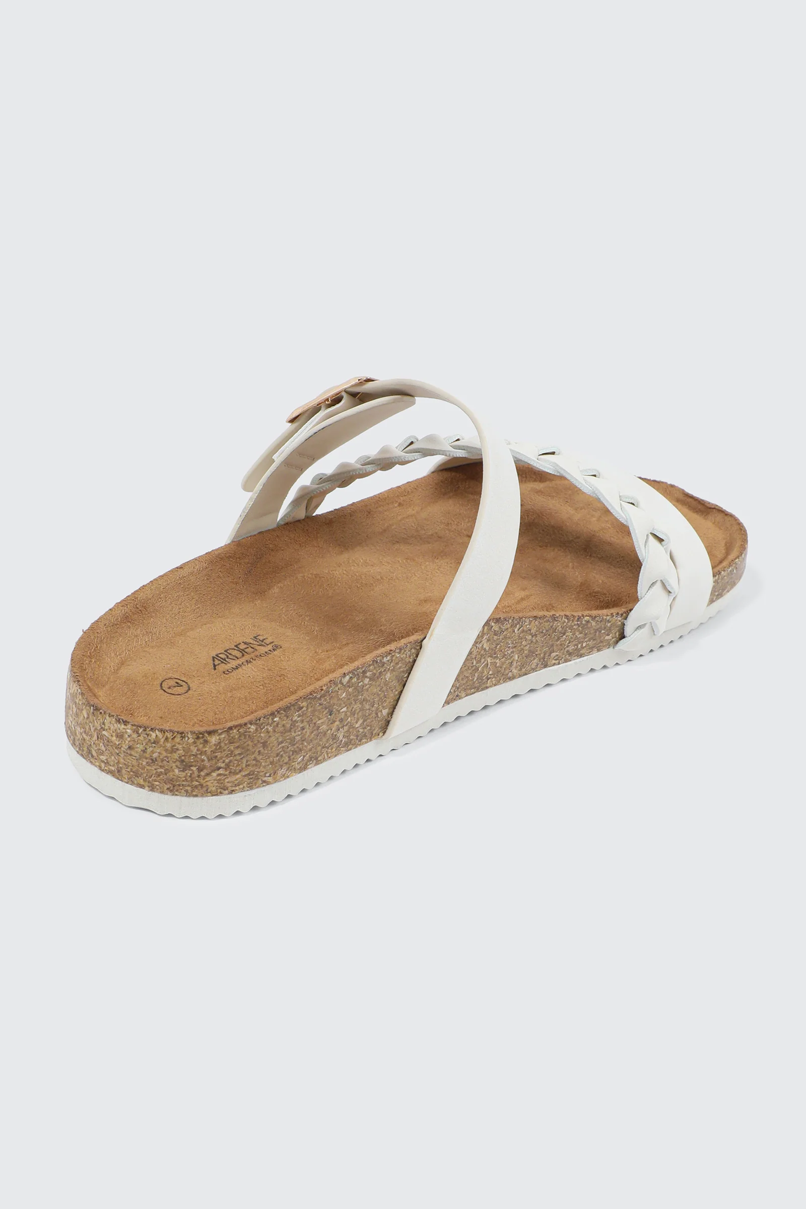 Braided Strap Slide Sandals - Image 3