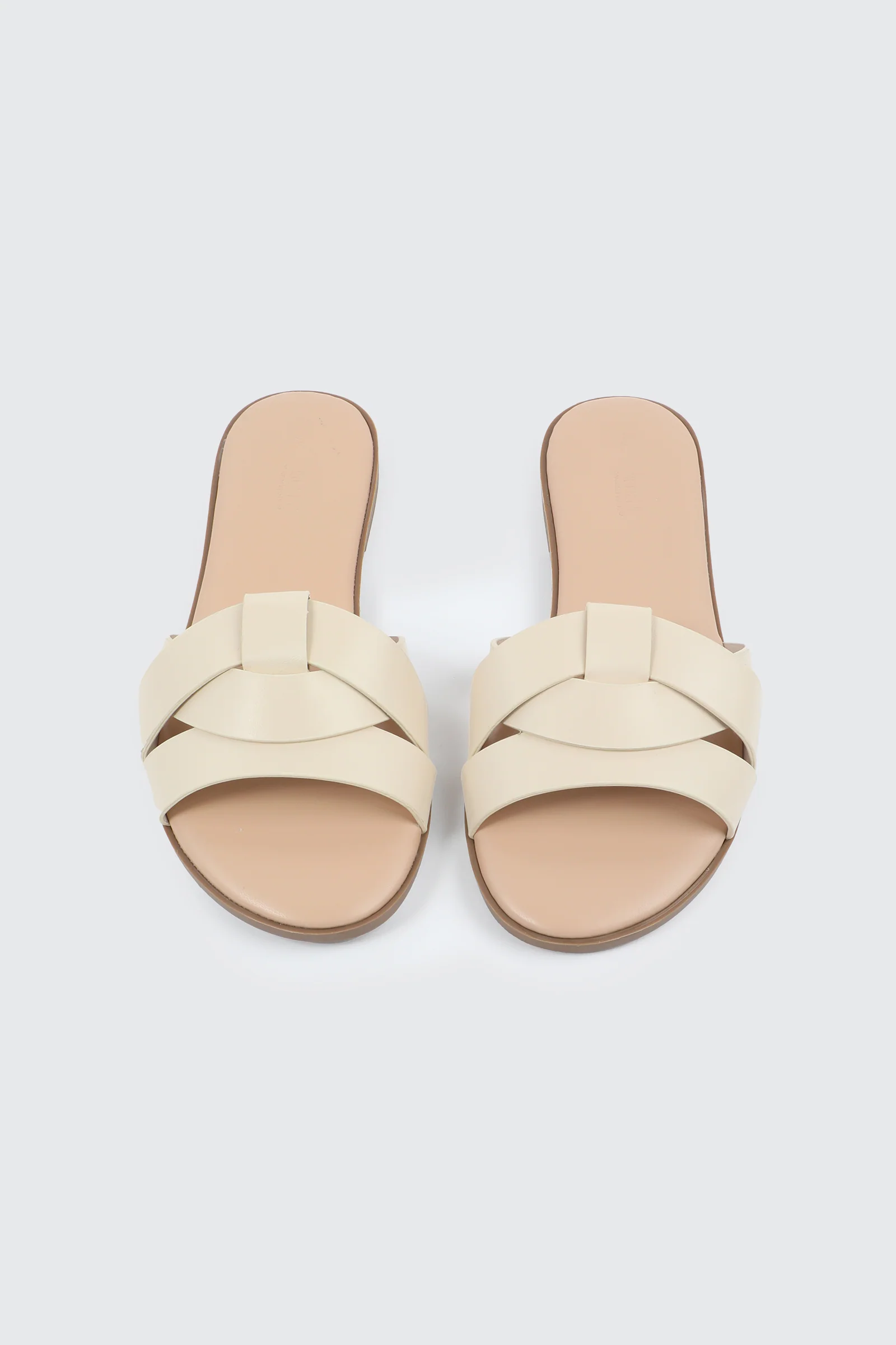 Braided Vamp Flat Sandals - Image 4