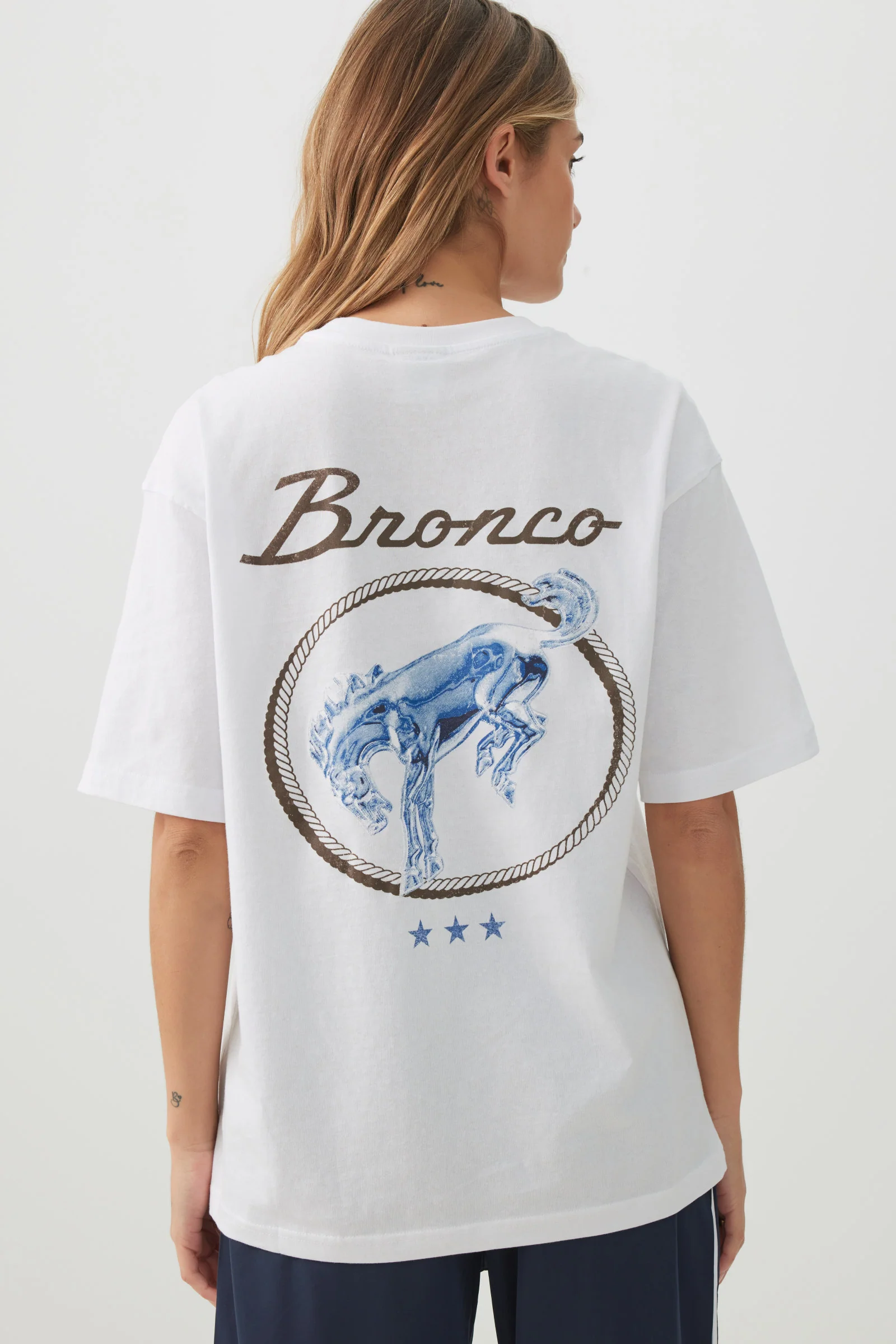 Bronco Graphic Oversized Tee - Image 4