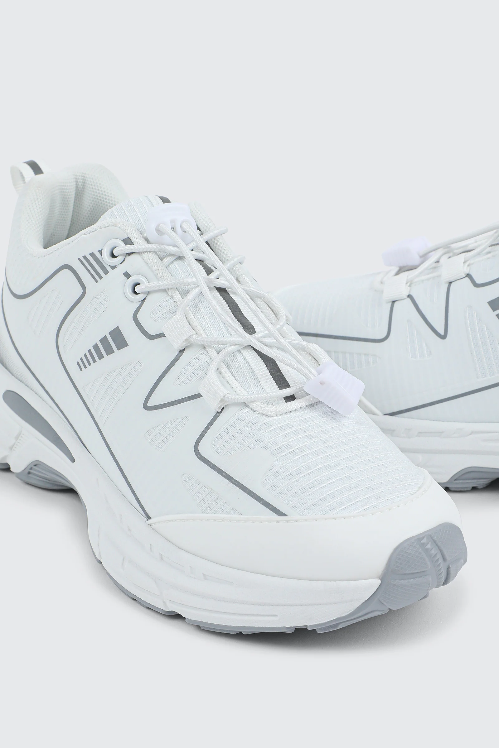 Bungee Lace Jogger Sneakers - Image 5