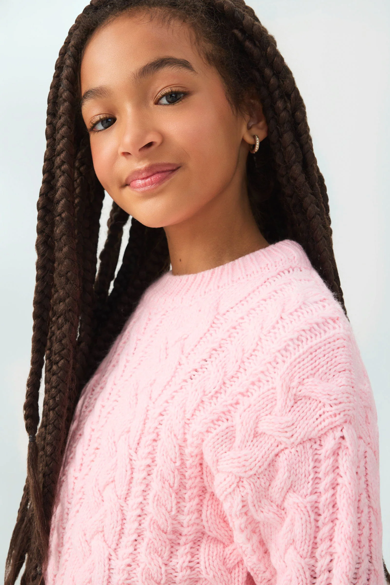 Cable Knit Sweater - Image 3