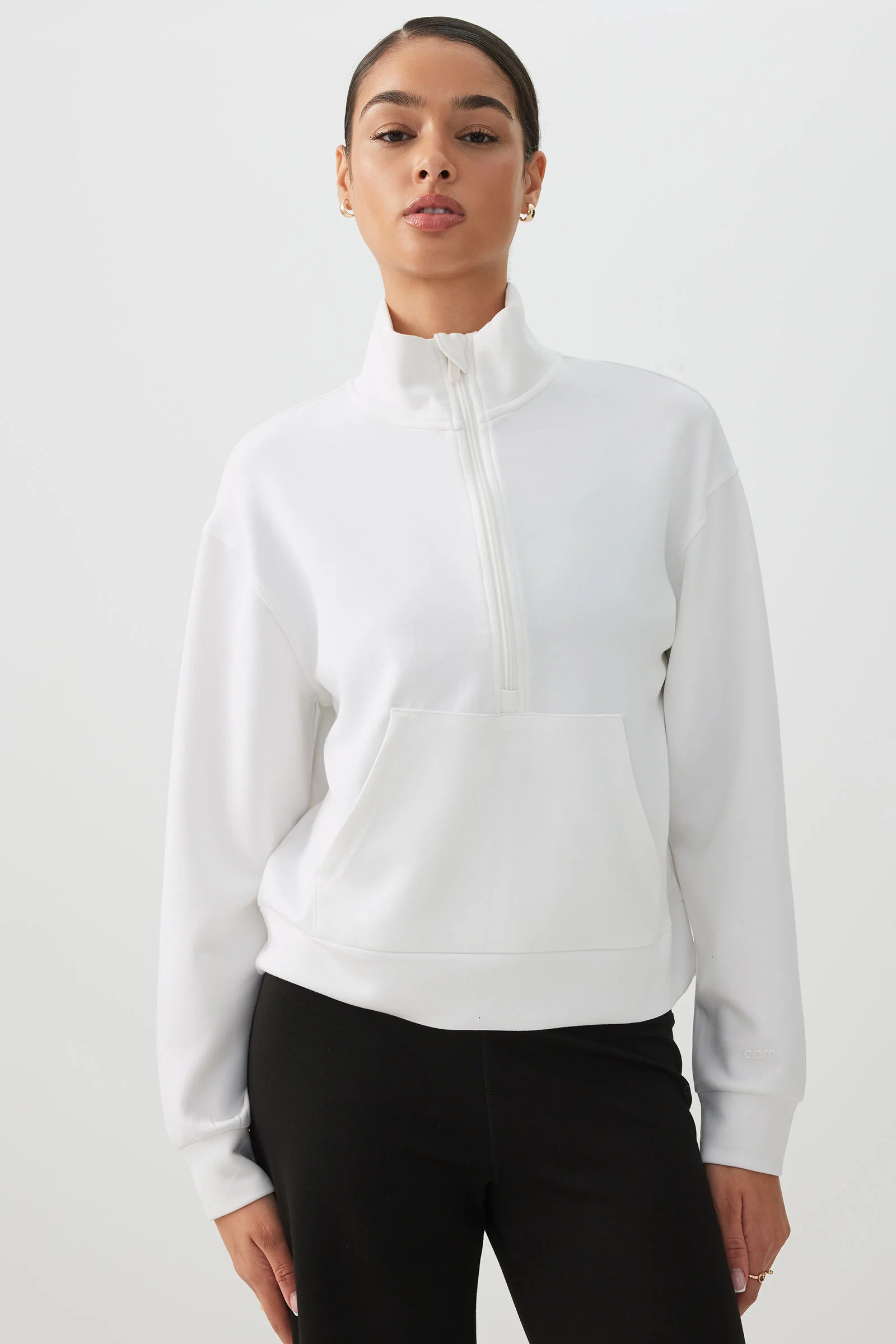 camactive™ Double Knit Half Zip Sweatshirt - Image 3