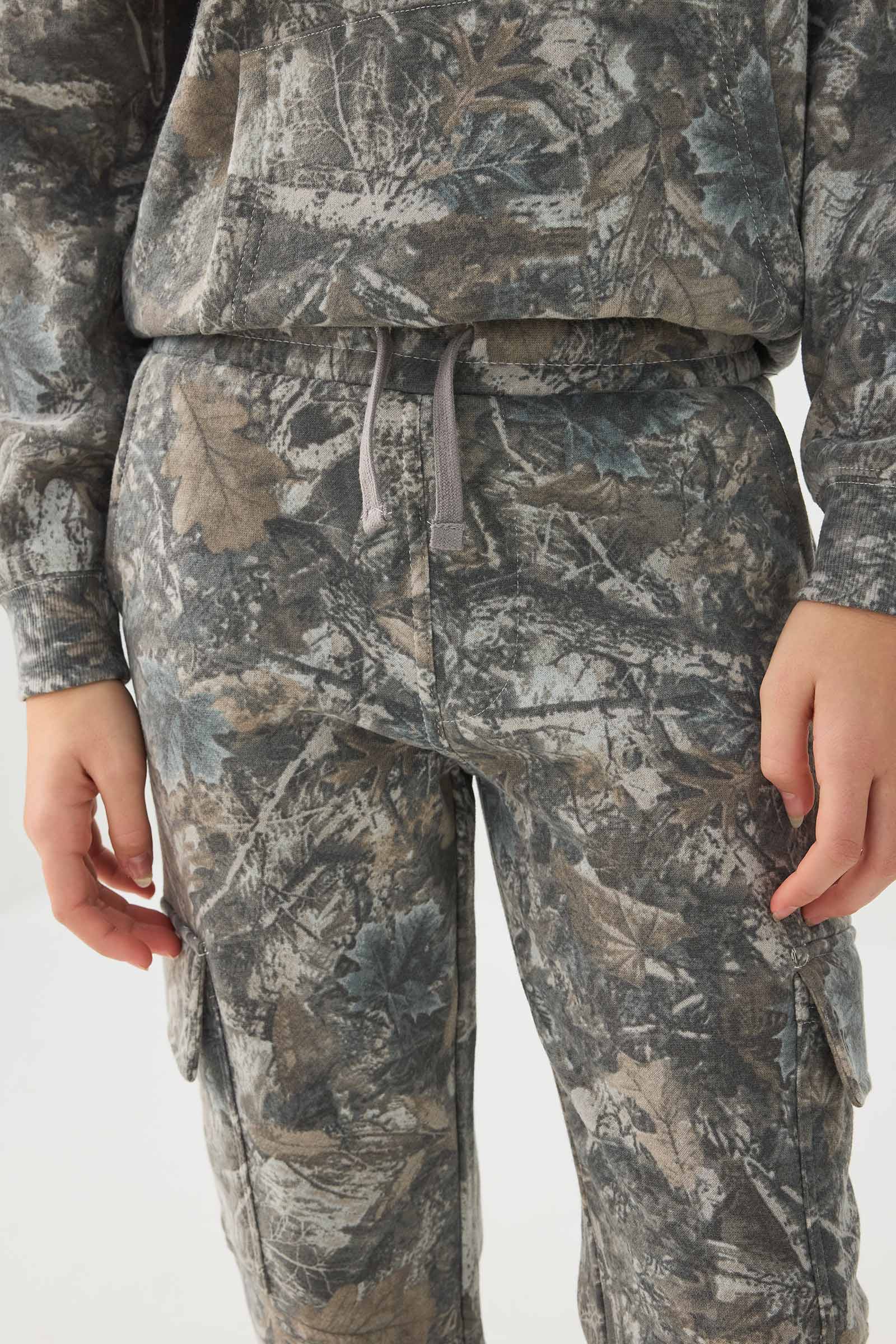 Camouflage Cargo Sweatpants - Image 3