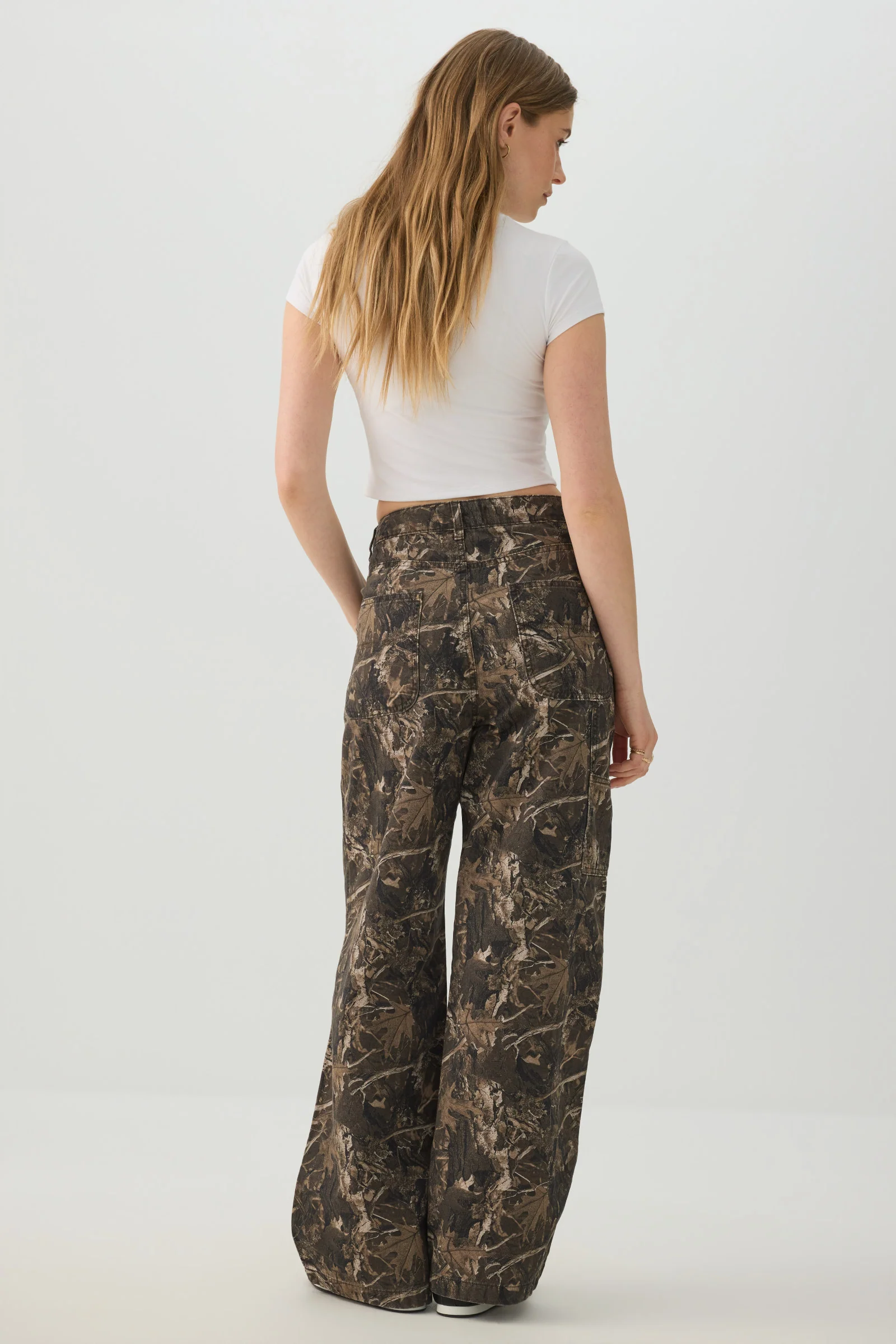 Camouflage Slouchy Carpenter Pants - Image 4