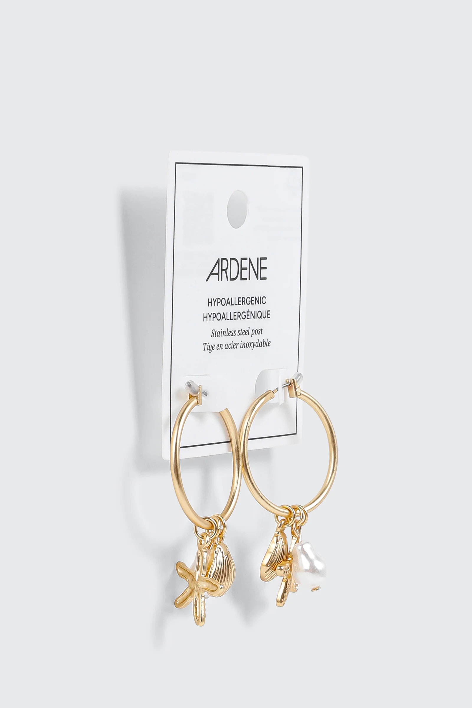 Charm Hoop Earrings - Image 2