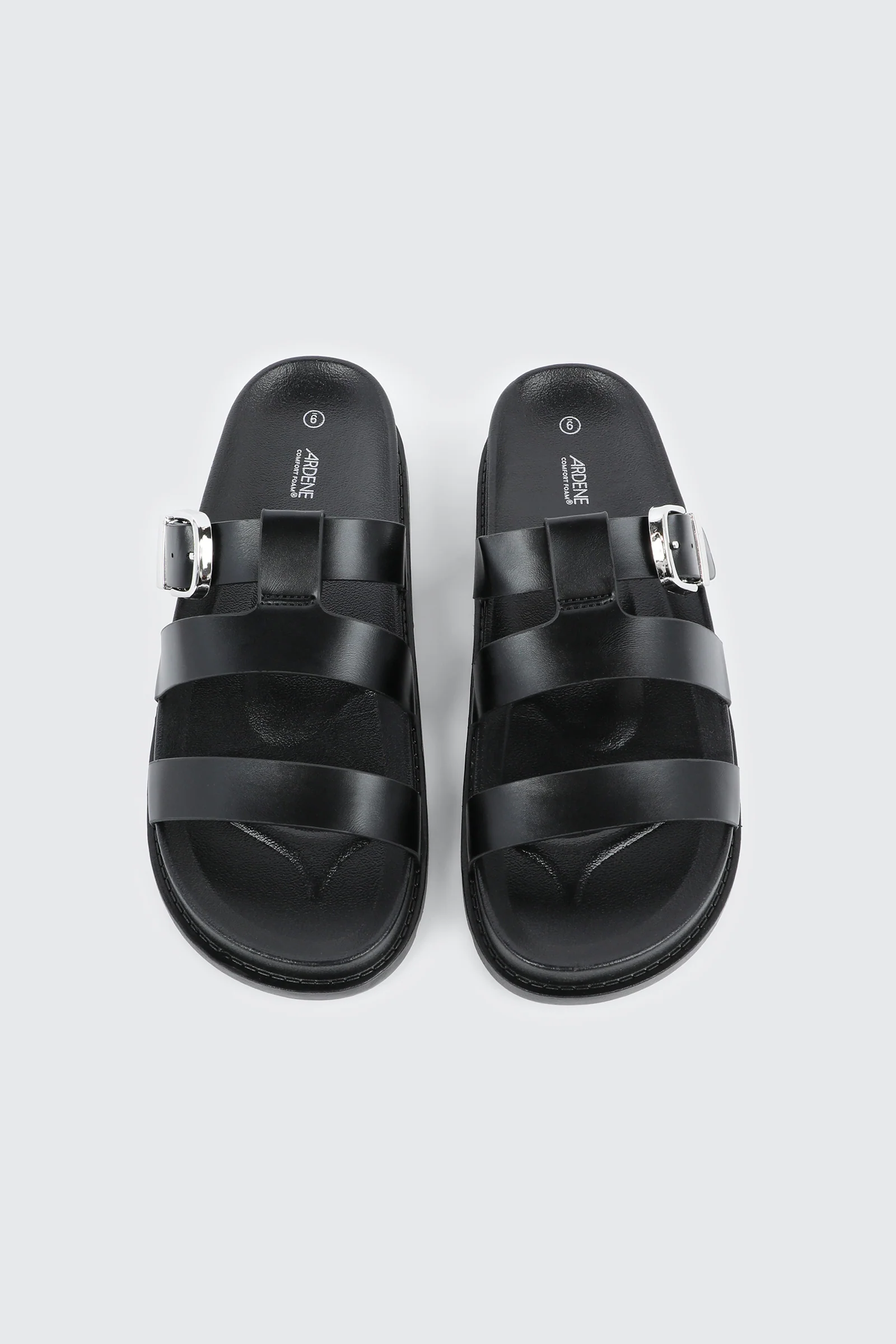 Chunky Slides with Buckle Detail - Image 4