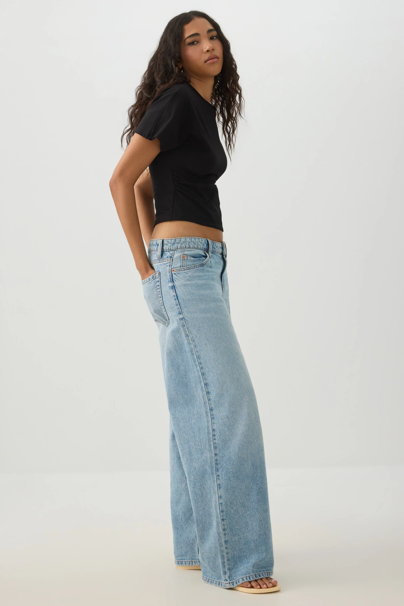 Cinched Waist T-Shirt - Image 3