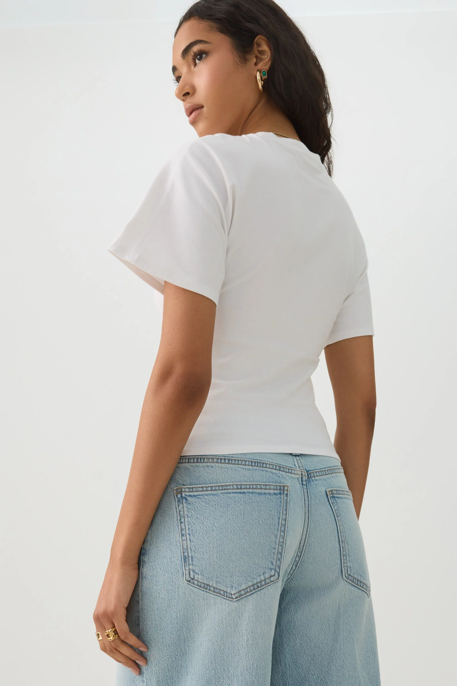 Cinched Waist T-Shirt - Image 4