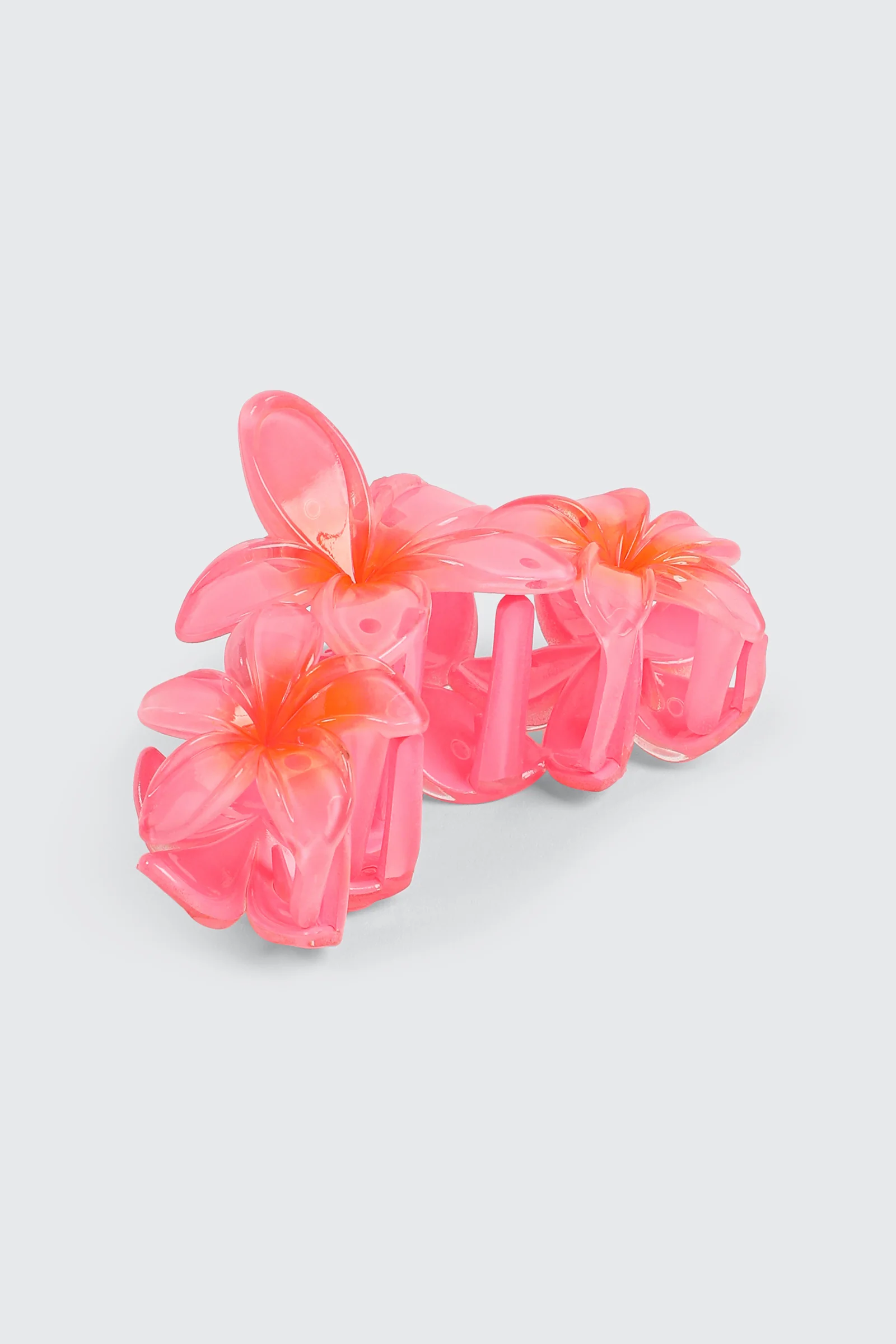 Colorful Hibiscus Hair Claw - Image 2