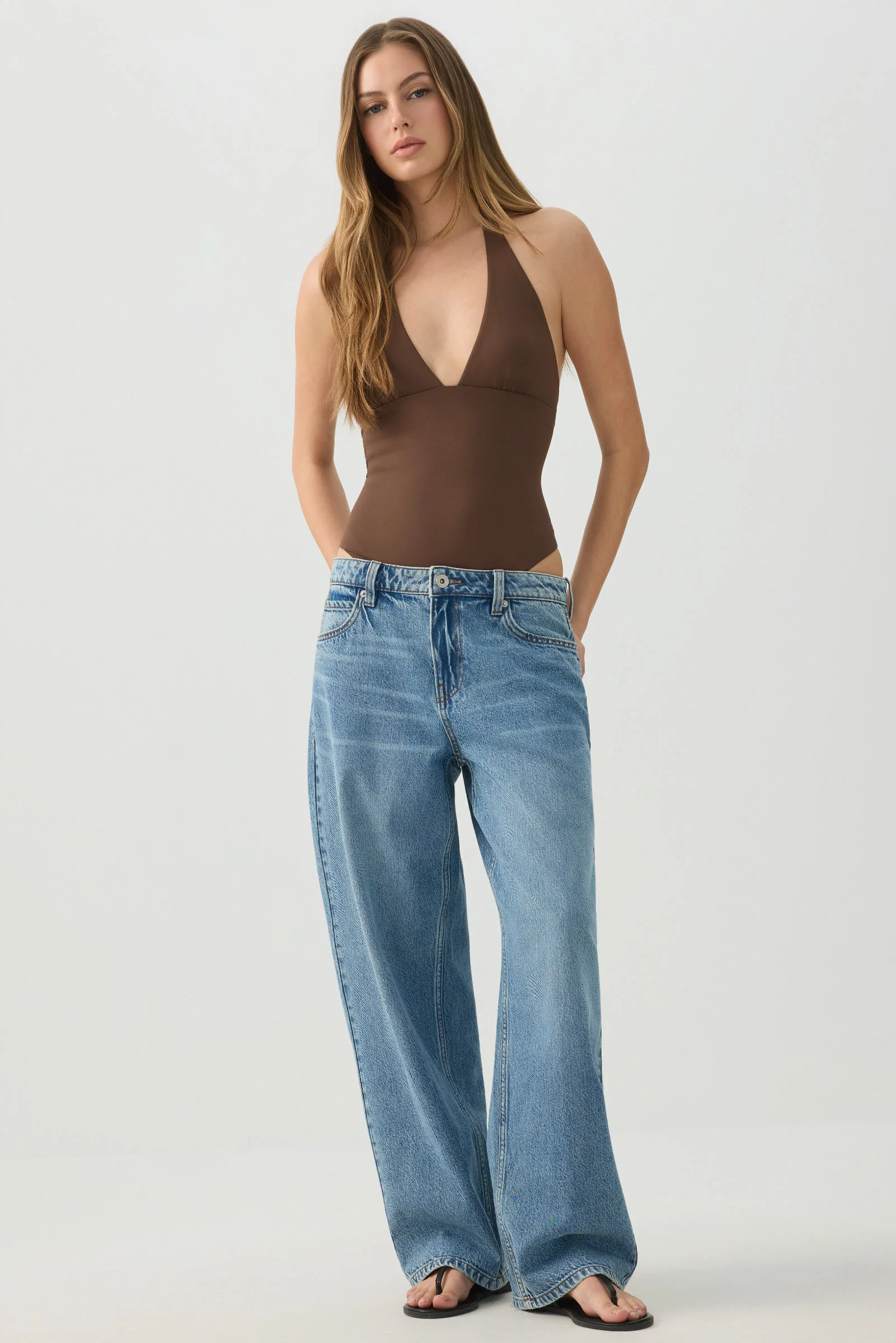 Contour Halter Bodysuit - Image 3