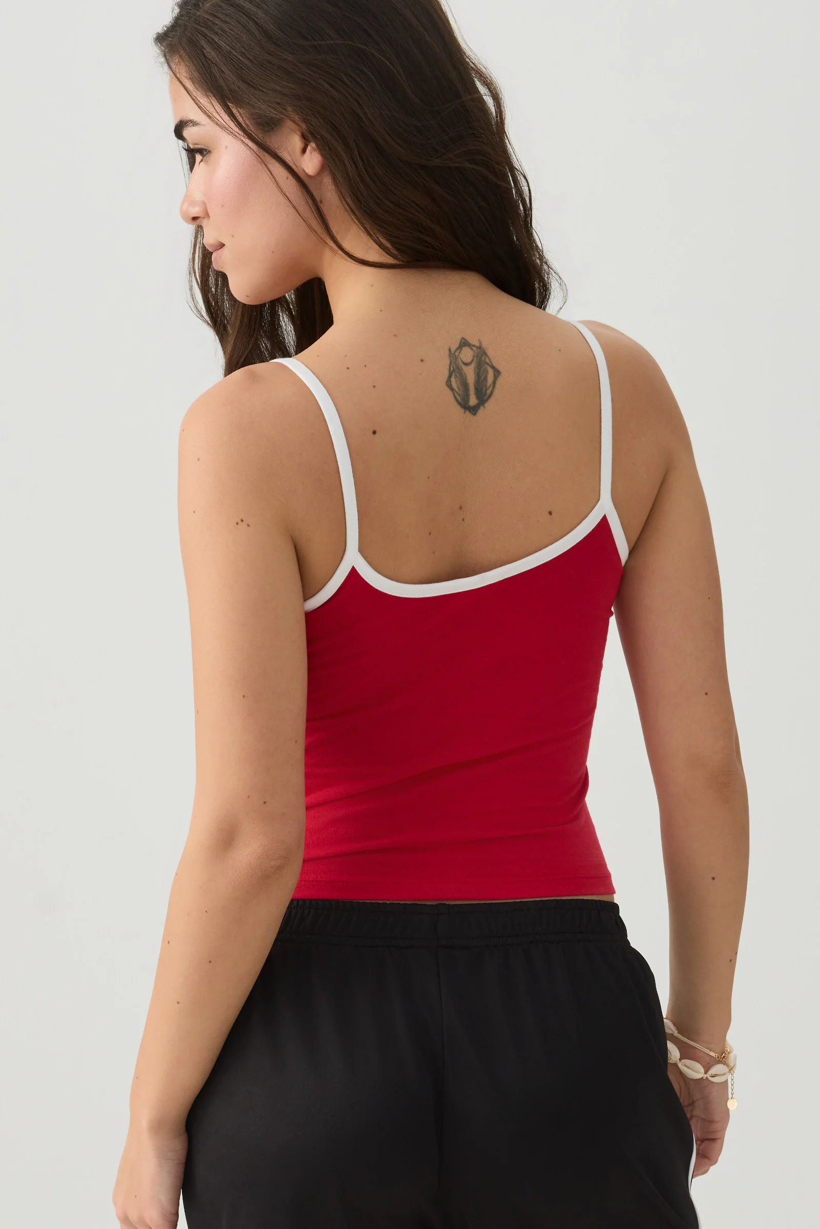 Contrast Trim Thailand Tank Top - Image 4