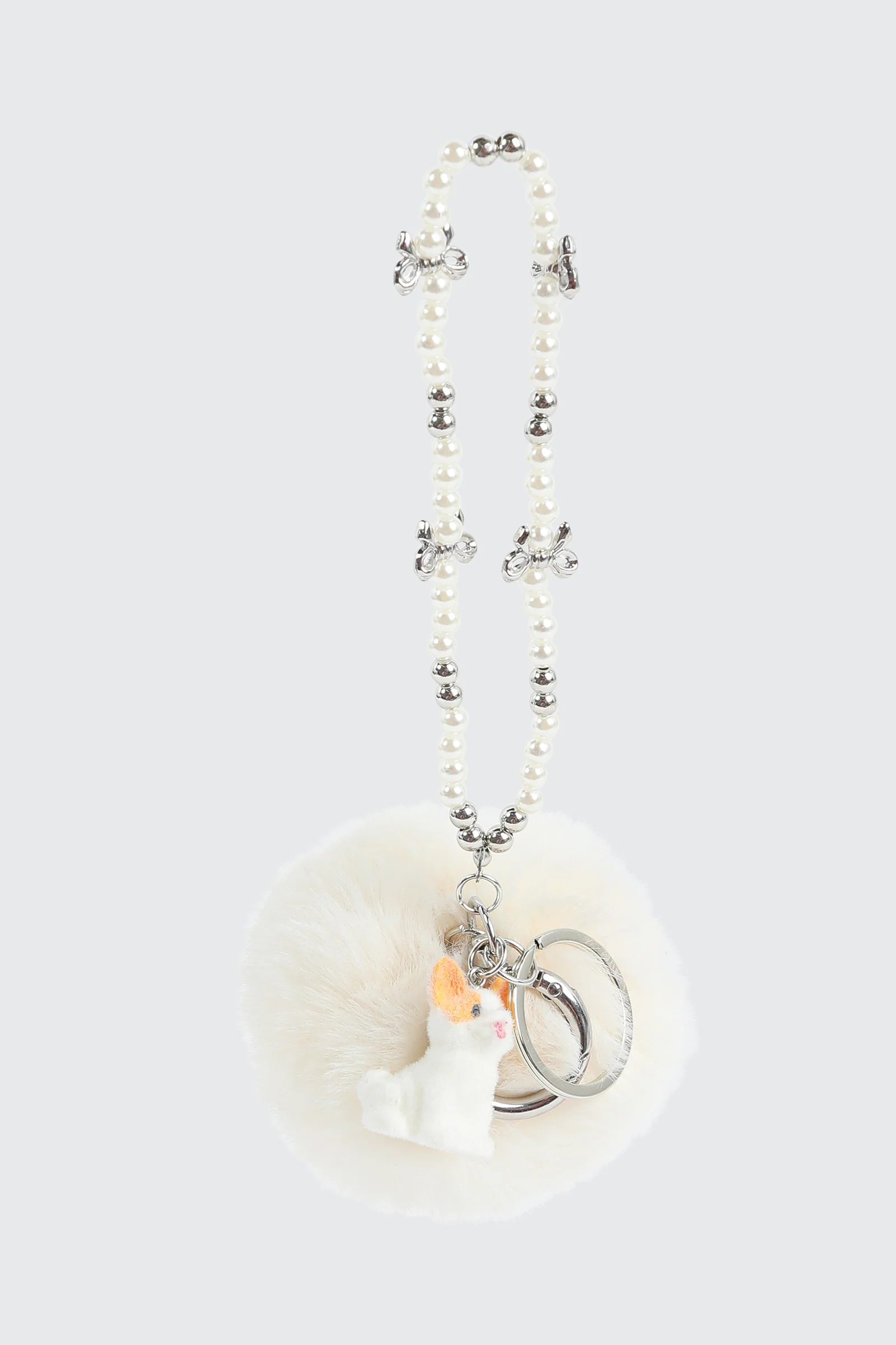 Corgi Faux Fur Keychain - Image 2