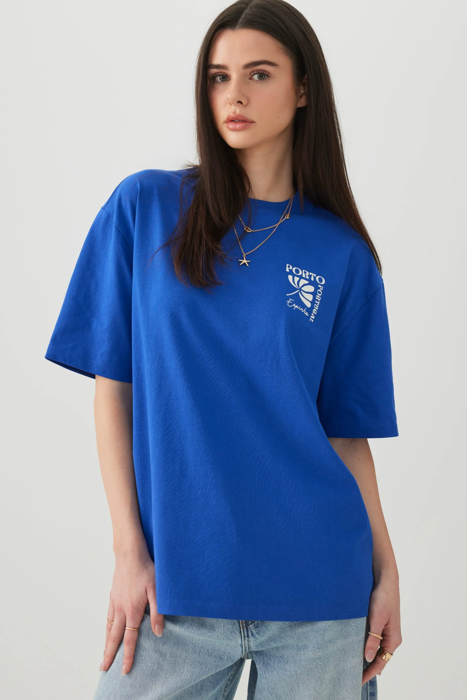 Cotton Oversized Graphic T-Shirt