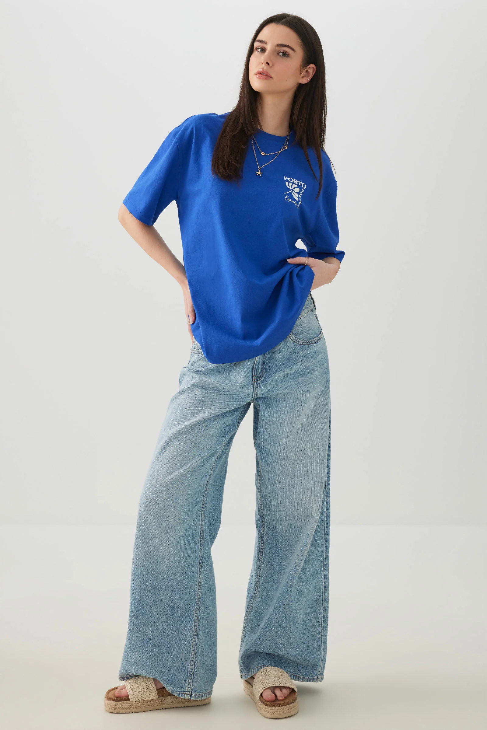 Cotton Oversized Graphic T-Shirt - Image 2