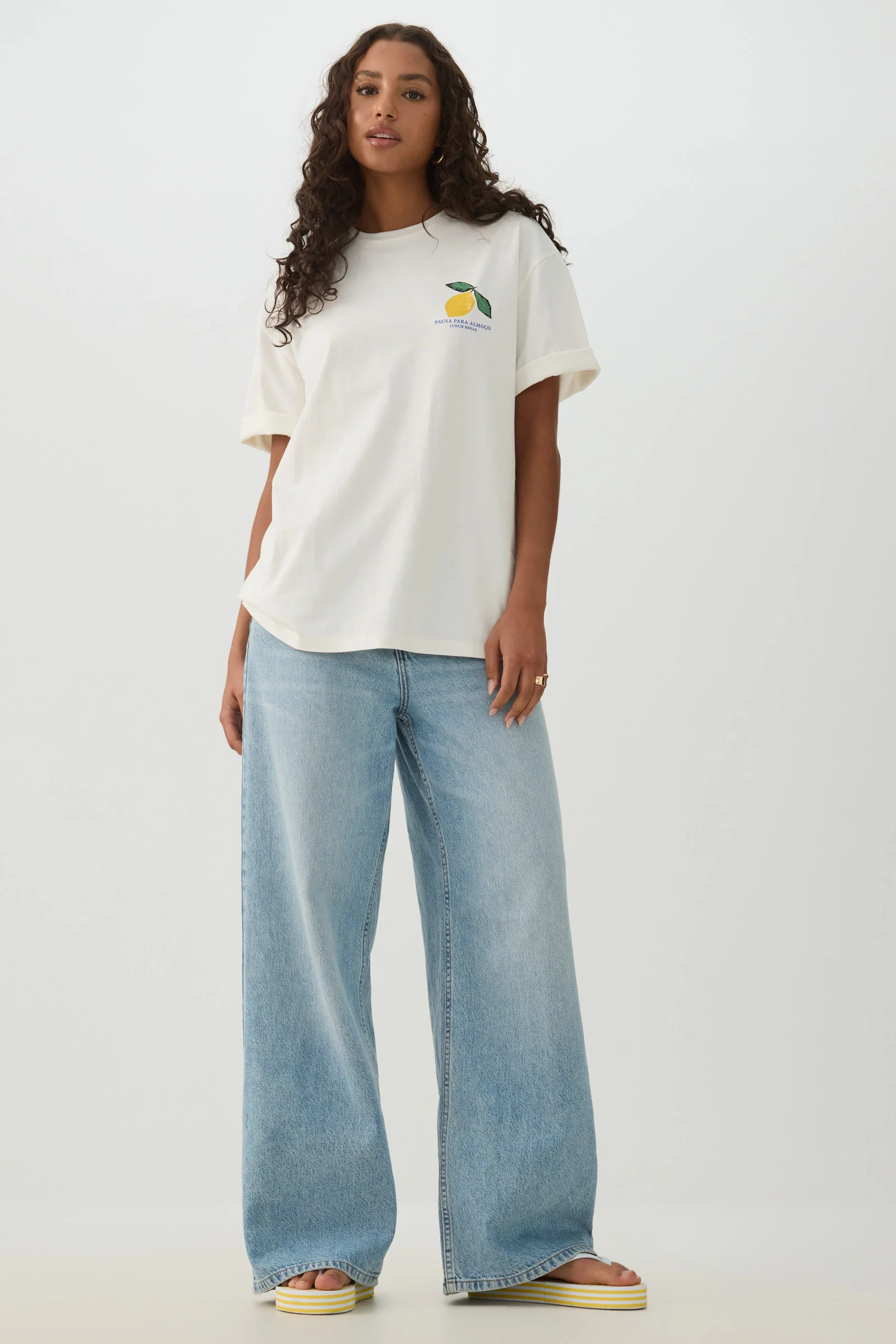 Cotton Oversized Graphic T-Shirt - Image 2