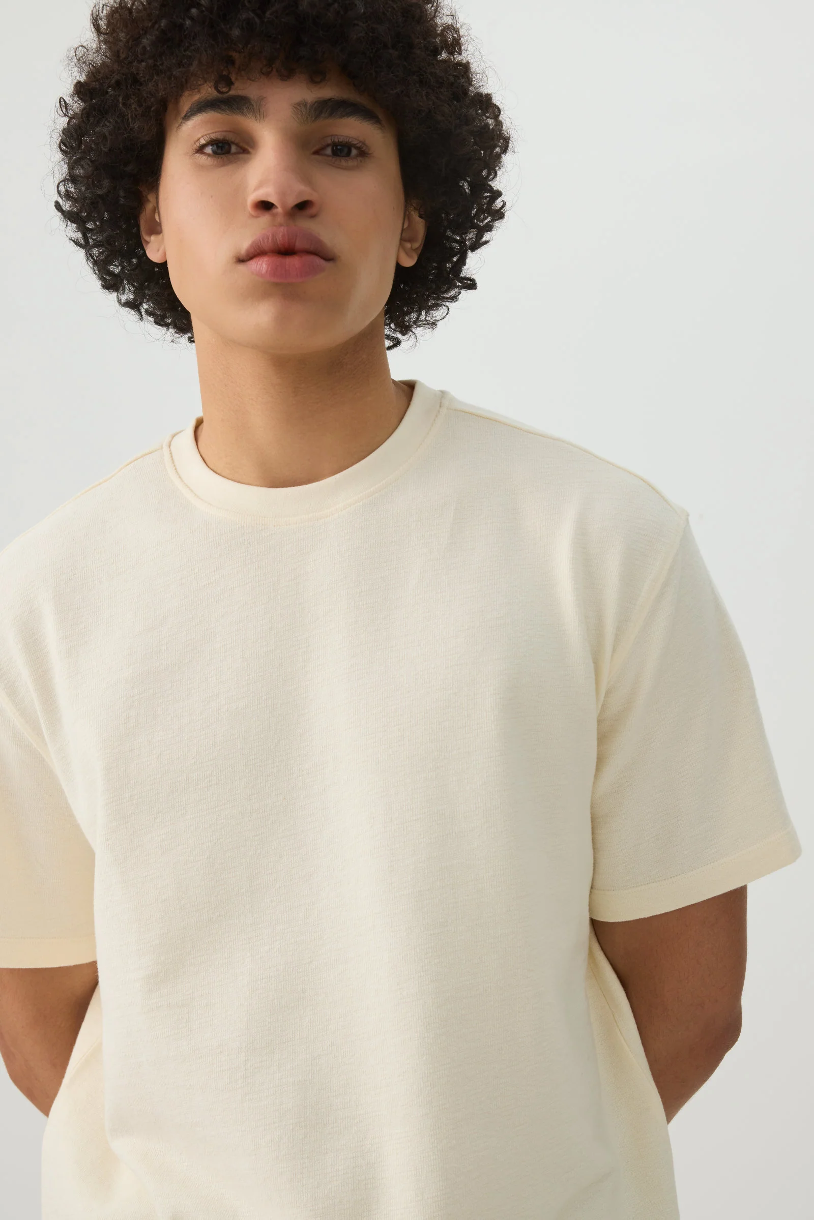 Crew Neck Boxy T-Shirt - Image 3