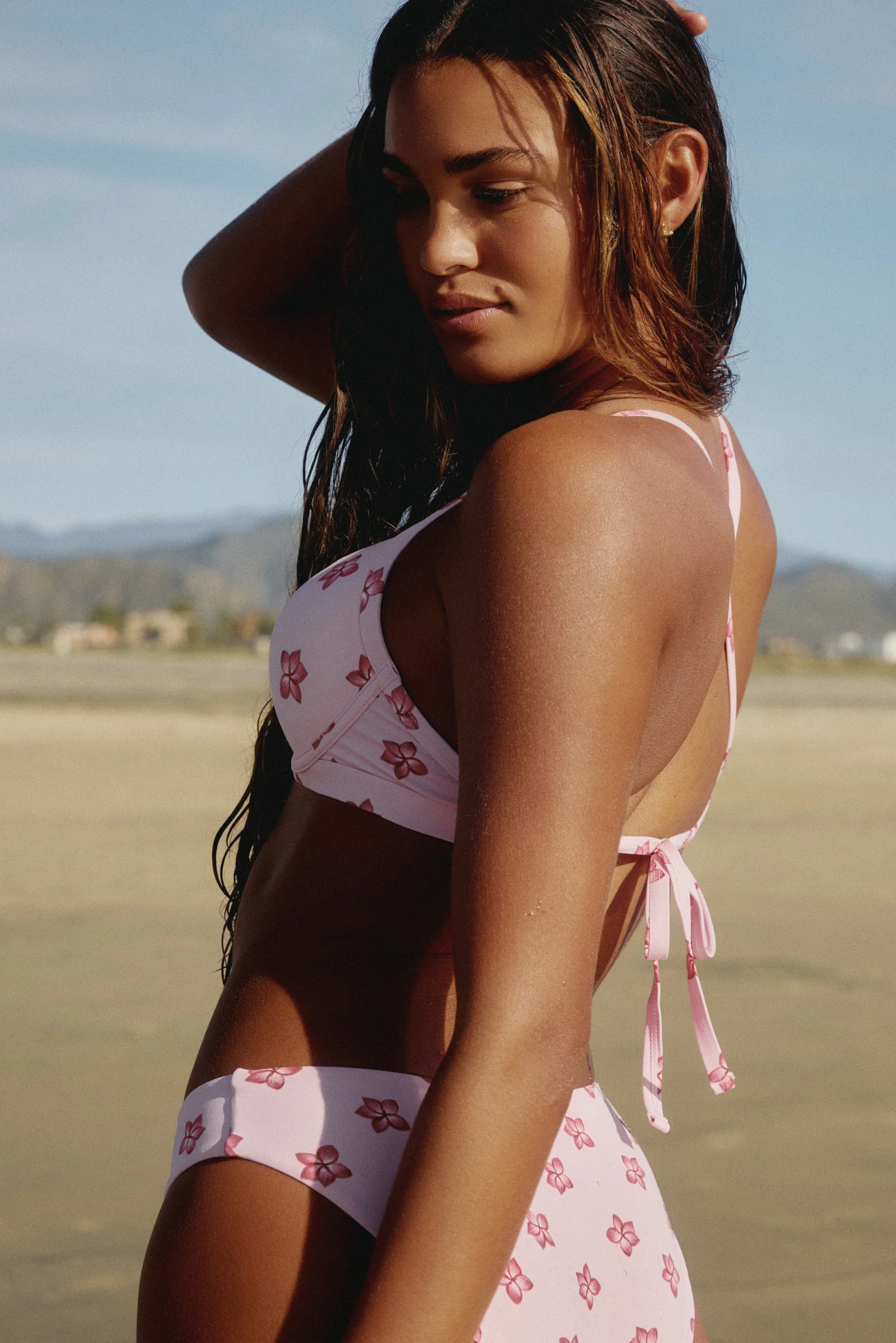 Criss Cross Back Push Up Bikini Top - Image 3