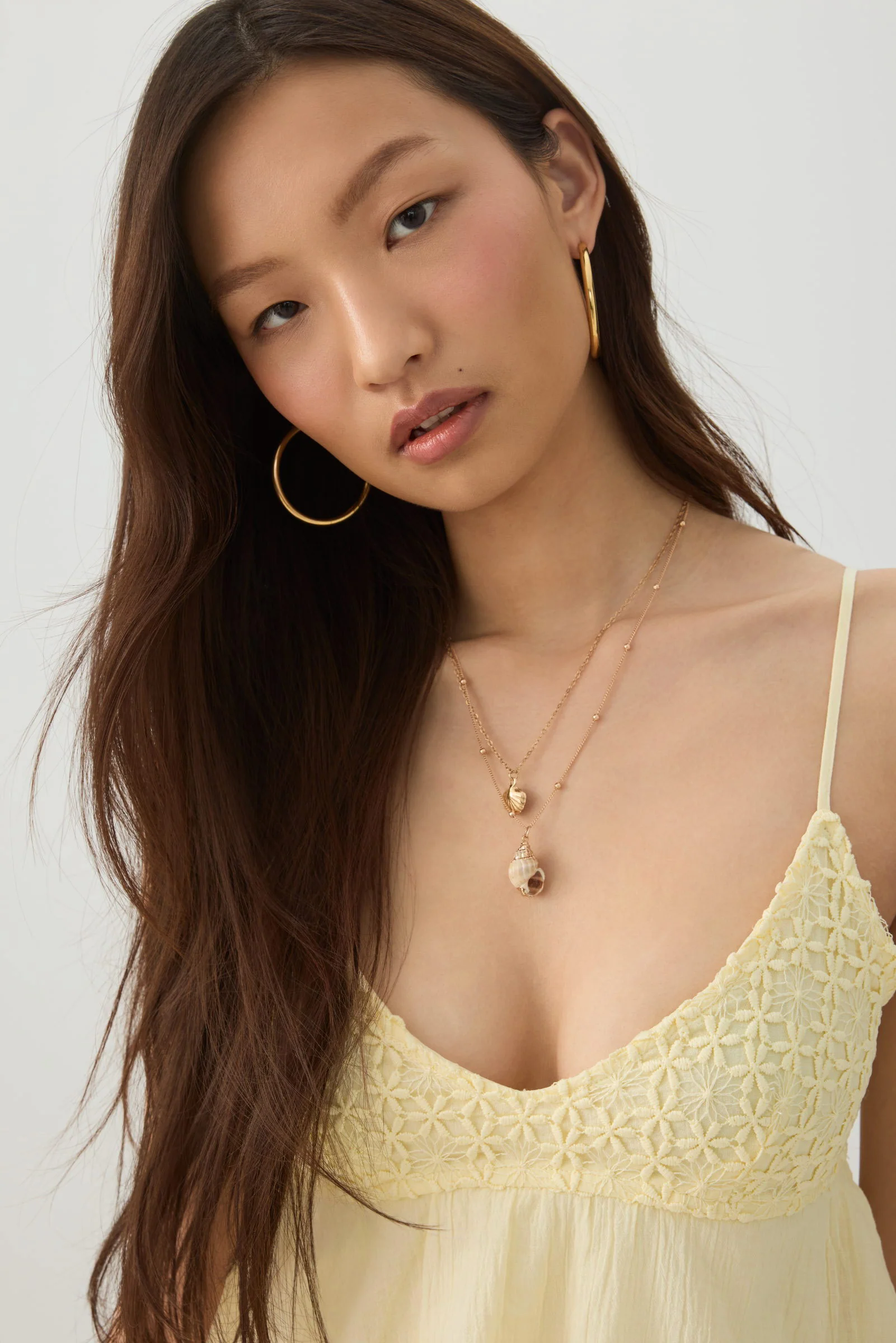 Crochet Bust Babydoll Tank Top - Image 2