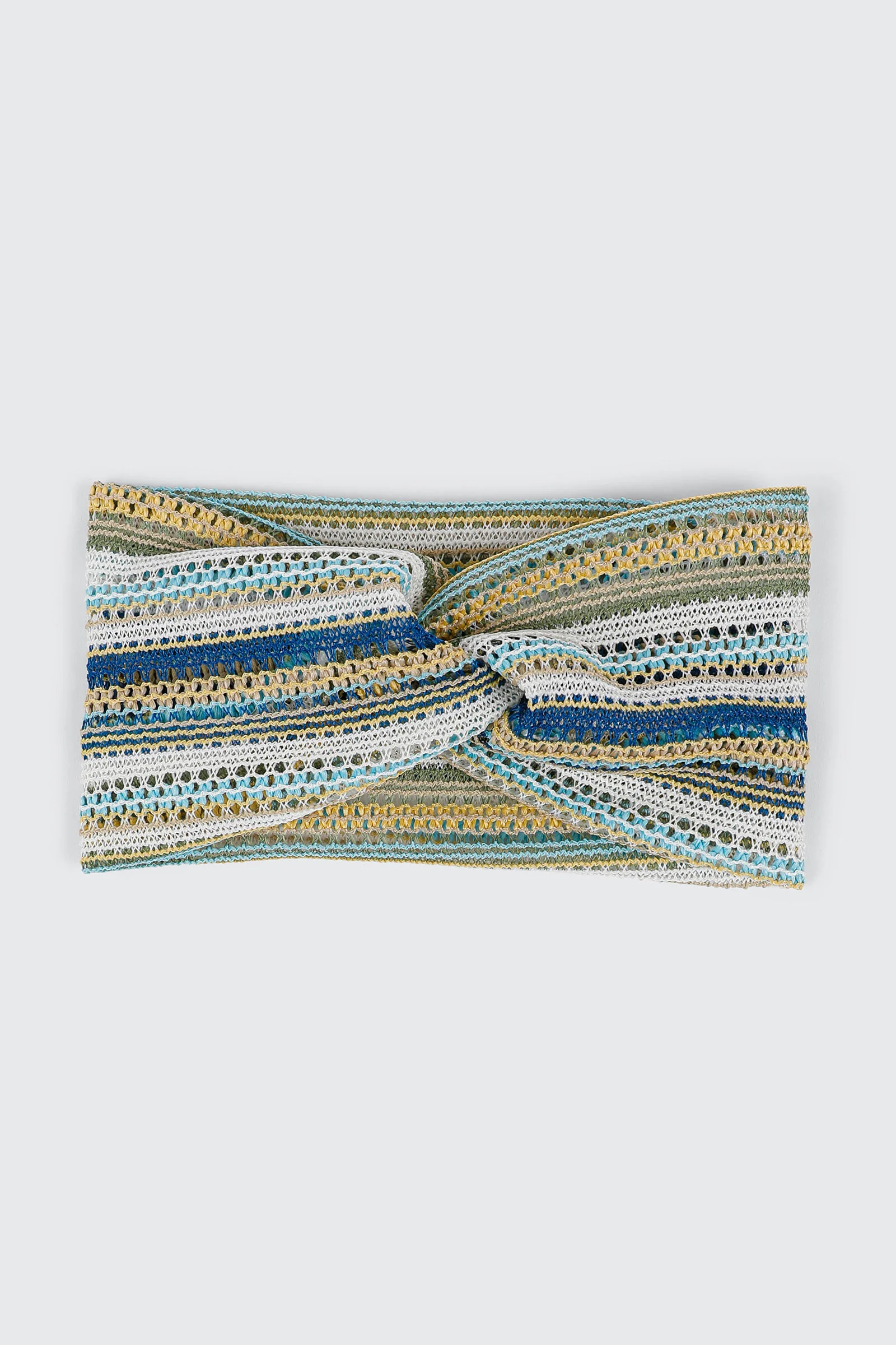 Crochet Striped Headwrap