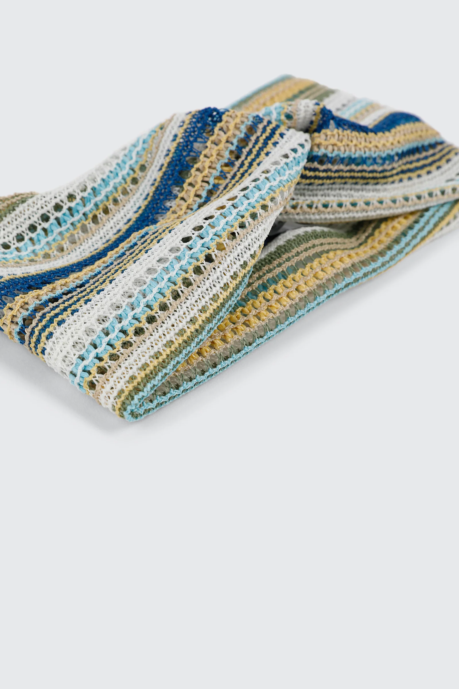Crochet Striped Headwrap - Image 2
