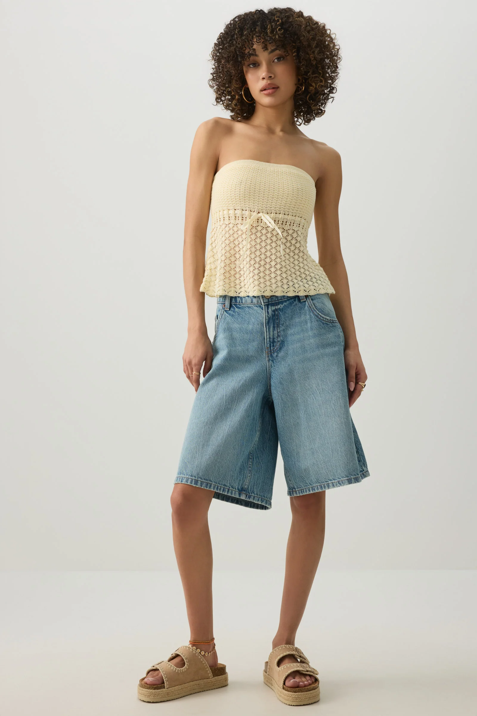 Crochet Tube Top with Built-In Bra - Image 4