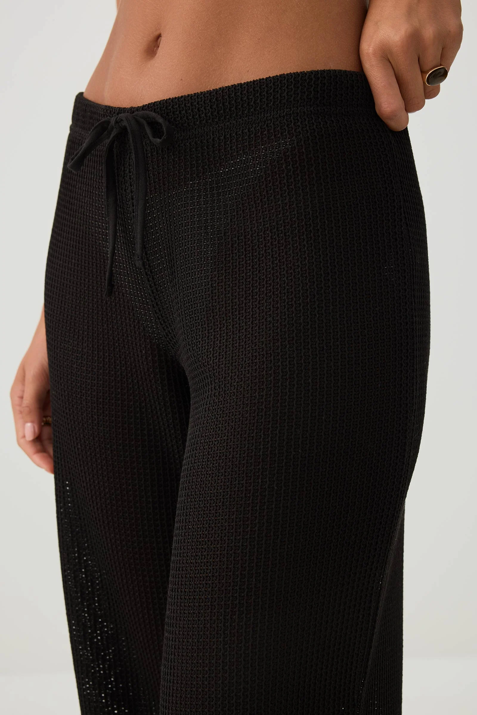 Crochet Wide Leg Pants - Image 4
