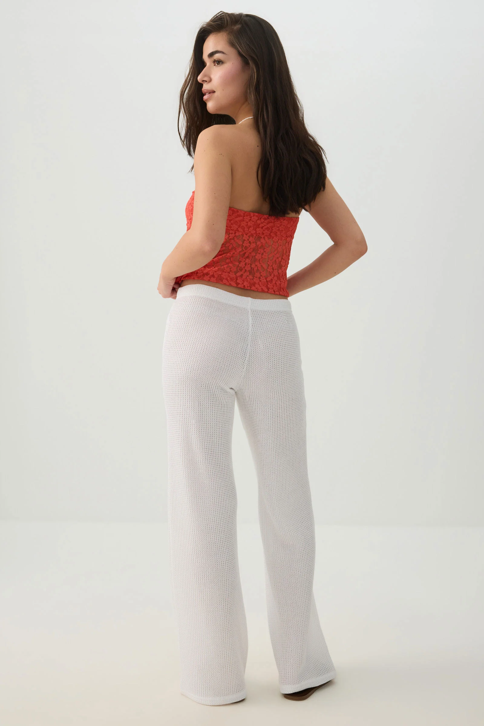 Crochet Wide Leg Pants - Image 5