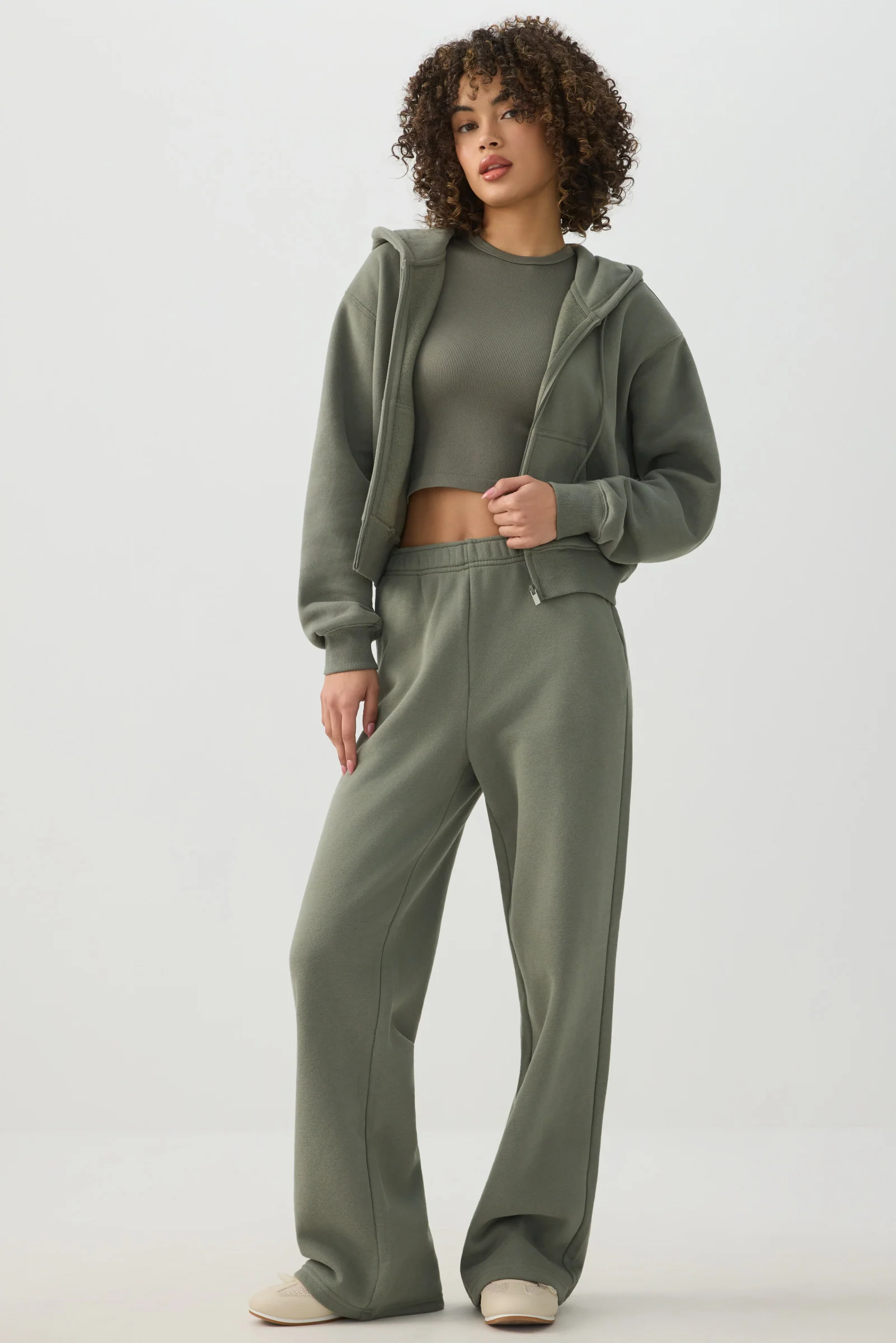 Crop Seamless Crew Neck T-Shirt - Image 3