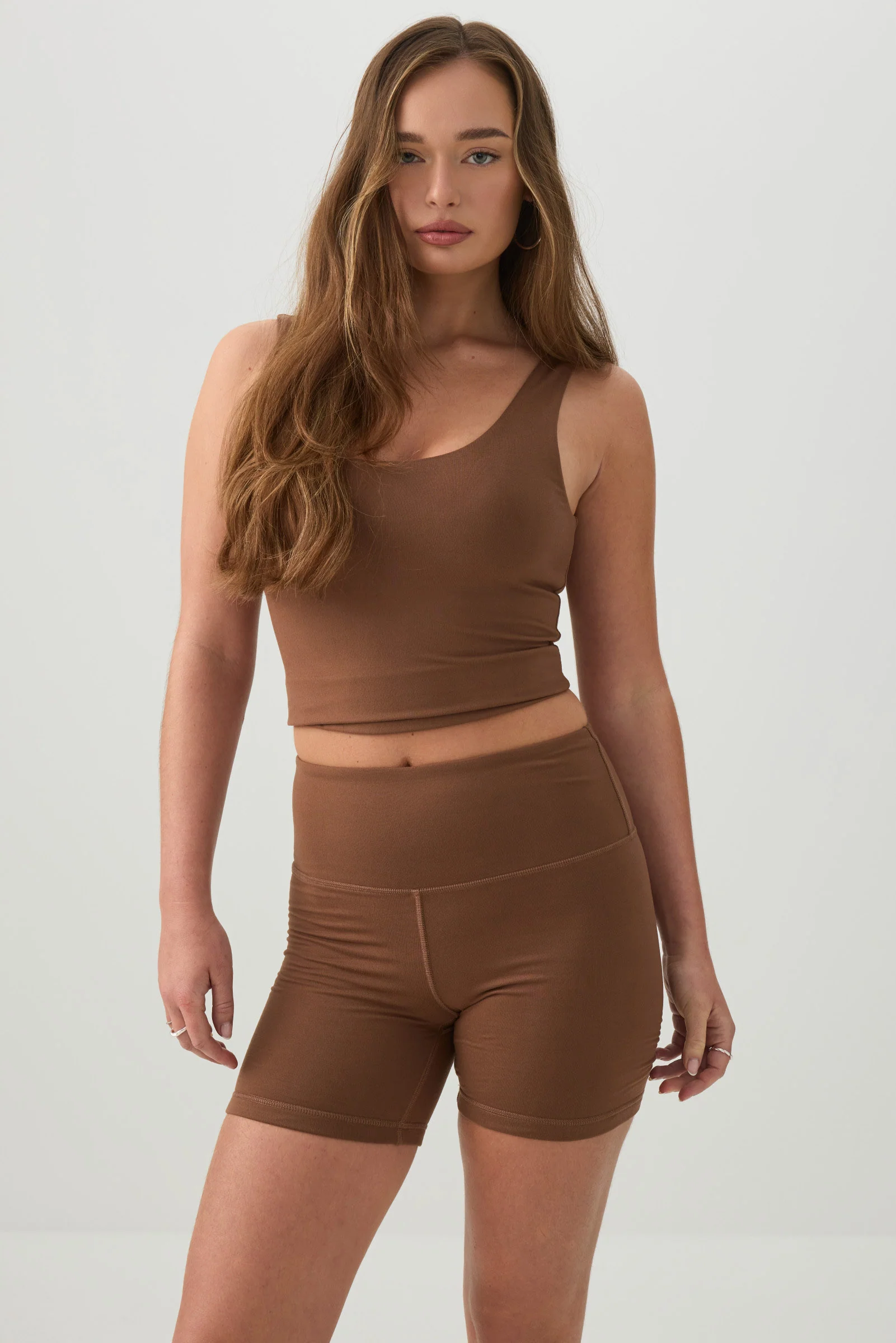 Crop Tank Top With Built In Bra - Image 2