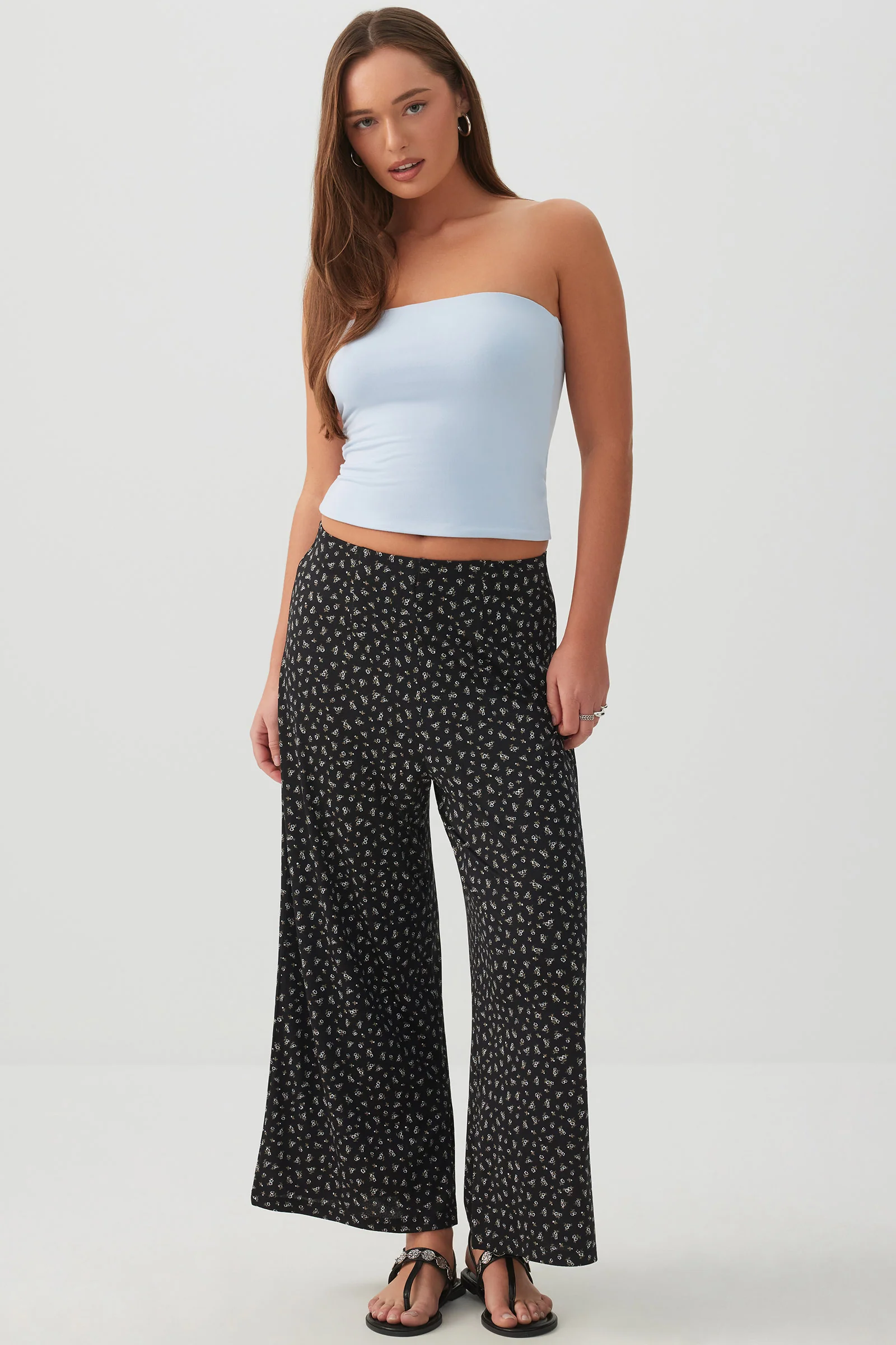 Culottes with Side Slits