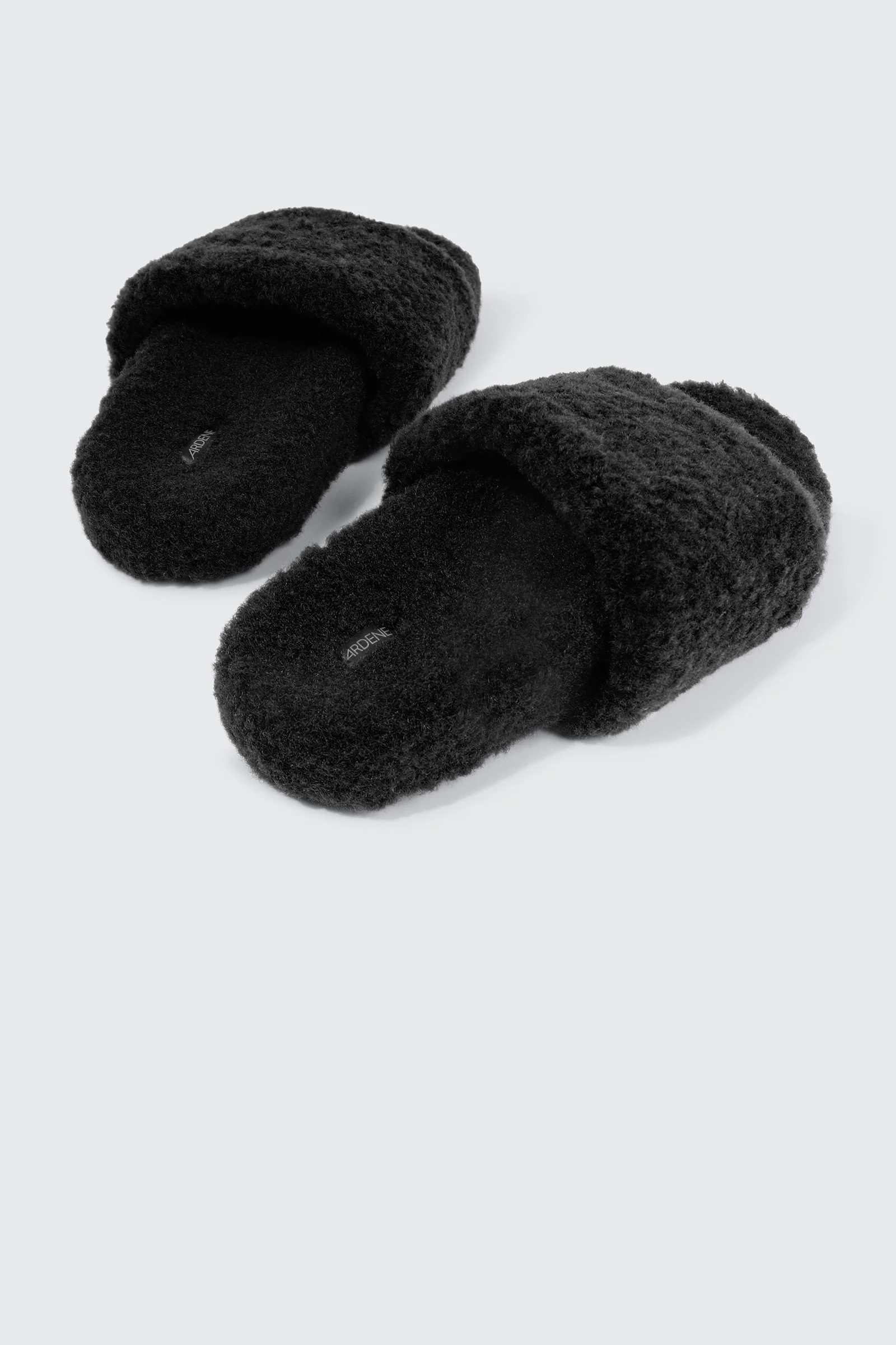 Curly Faux Fur Slippers - Image 3