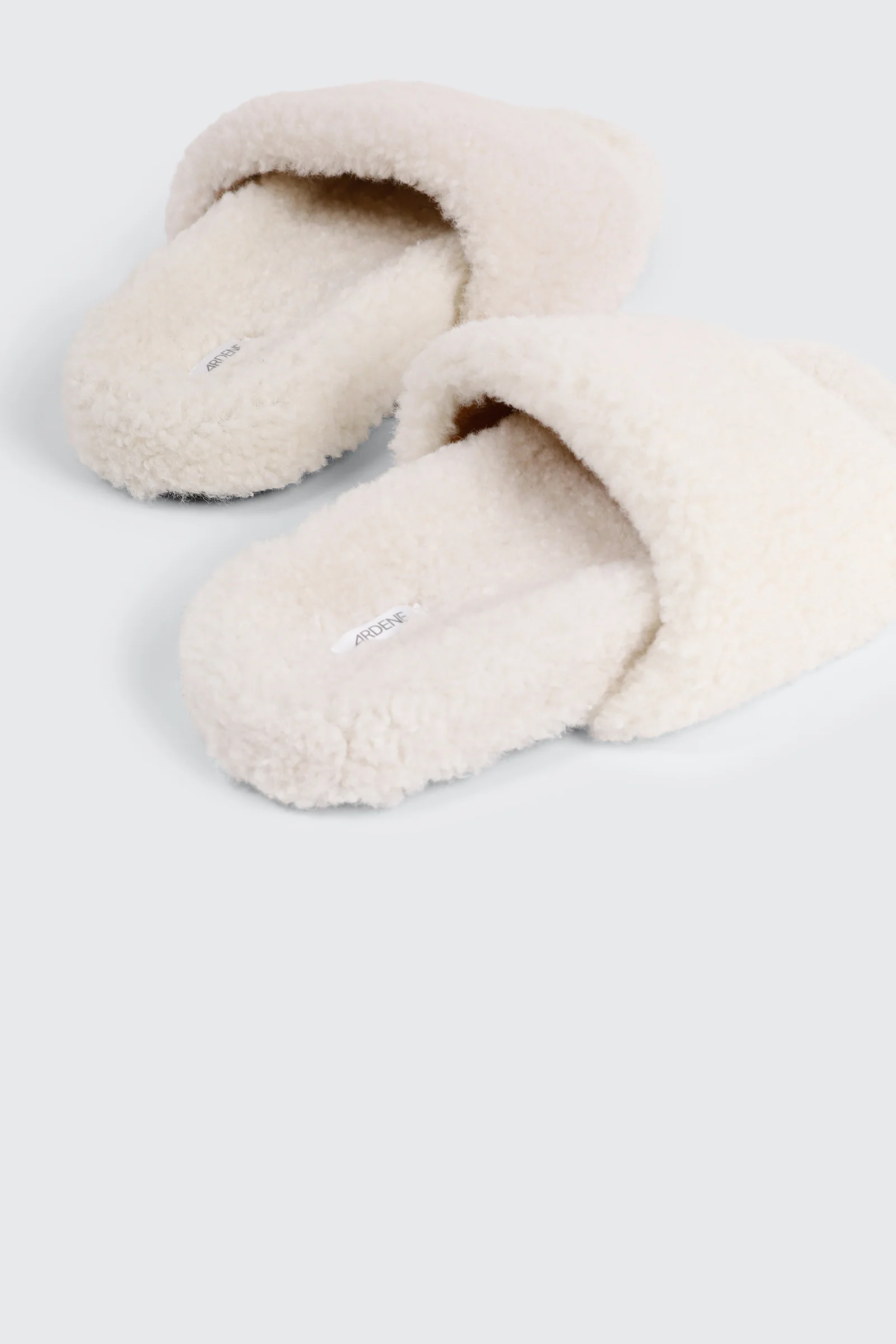 Curly Faux Fur Slippers - Image 3