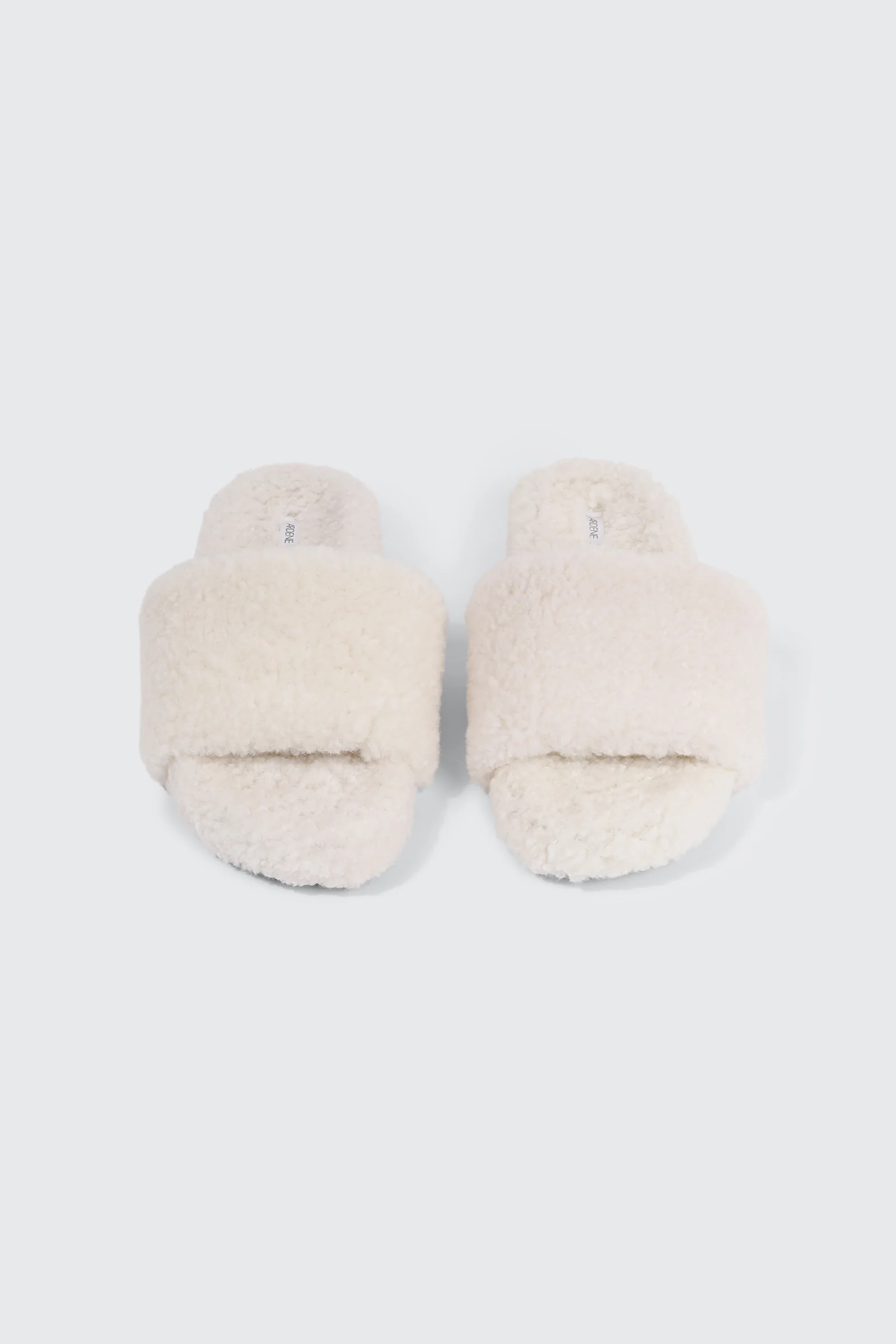 Curly Faux Fur Slippers - Image 4