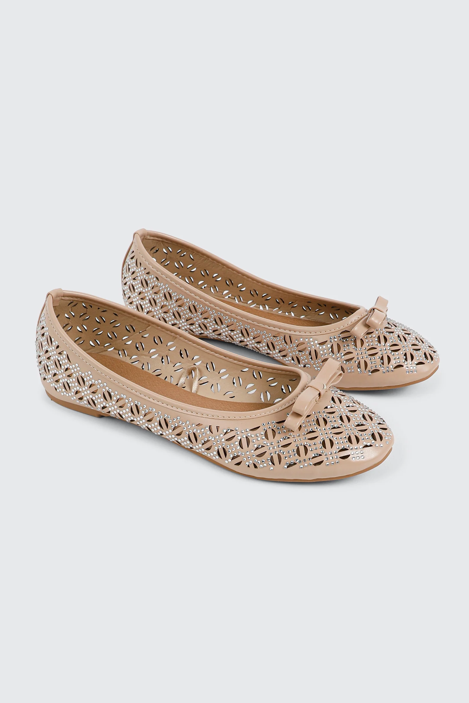 Cutout Ballet Flats - Image 2