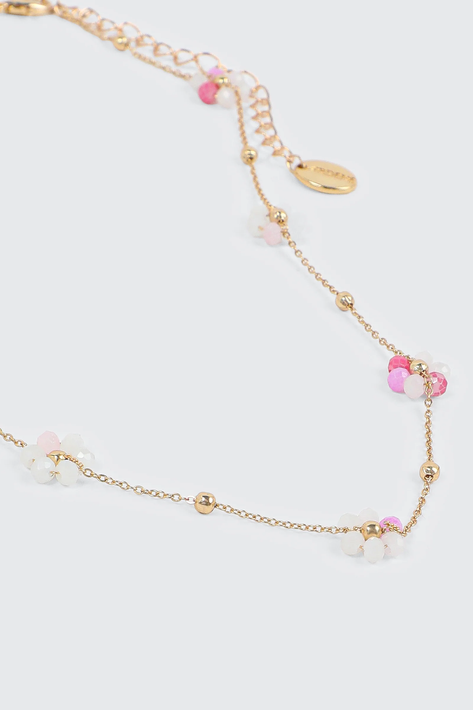 Delicate Floral Necklace - Image 3