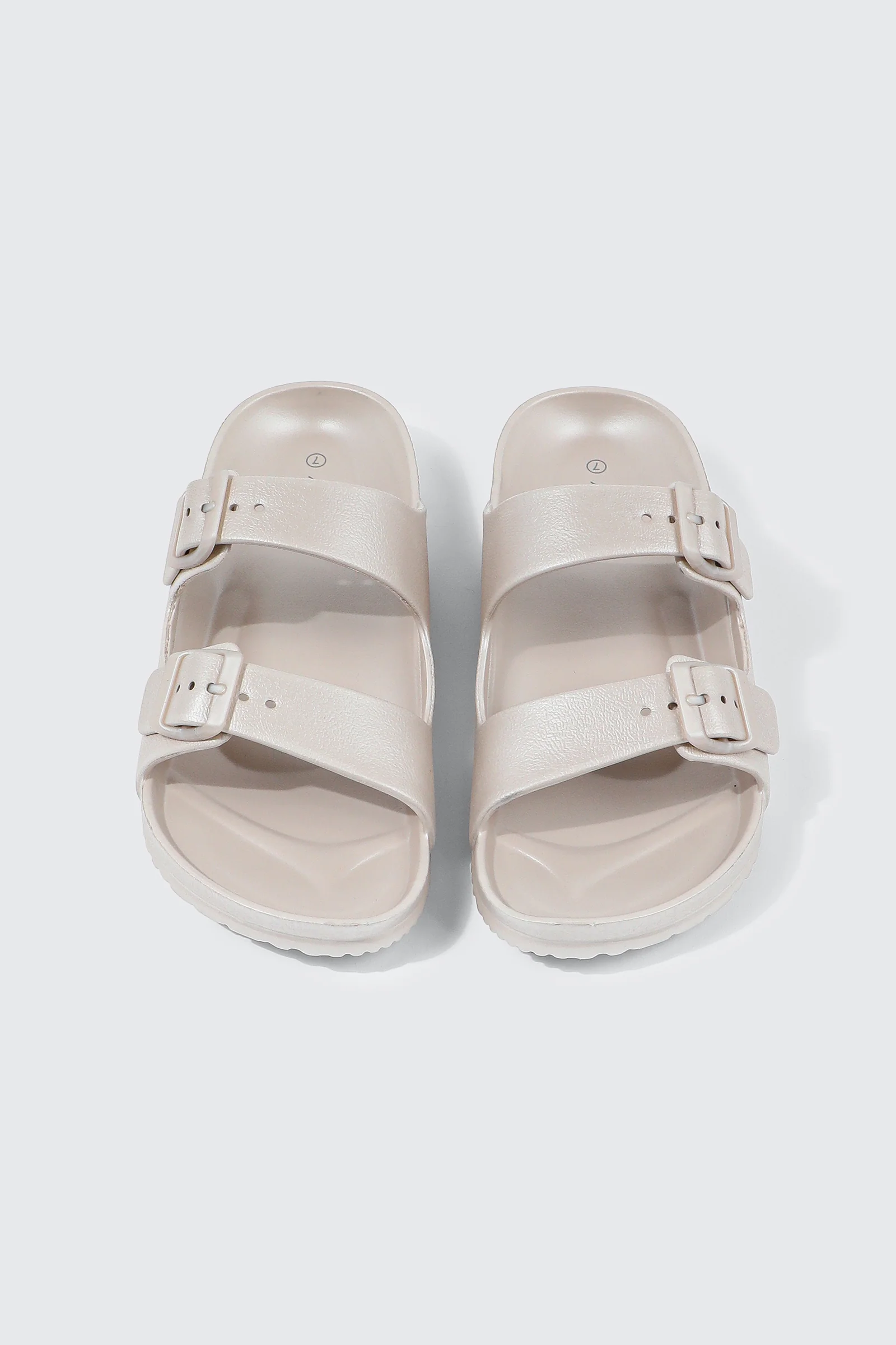 Double Band Slide Sandals - Image 2