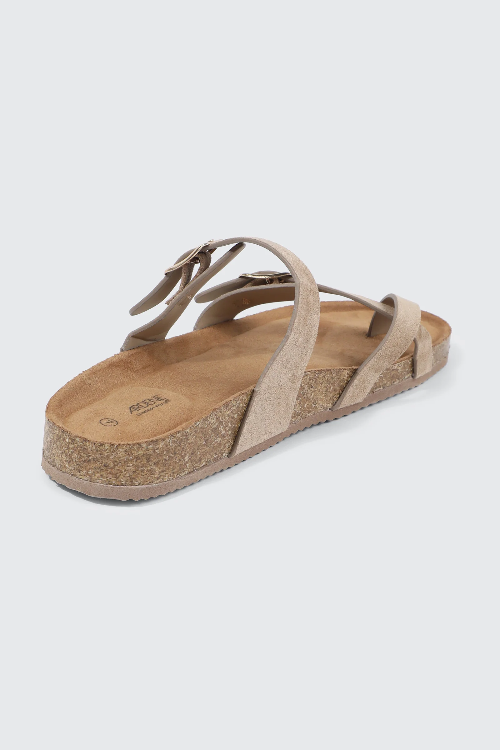 Double Buckle Toe Ring Sandals - Image 3