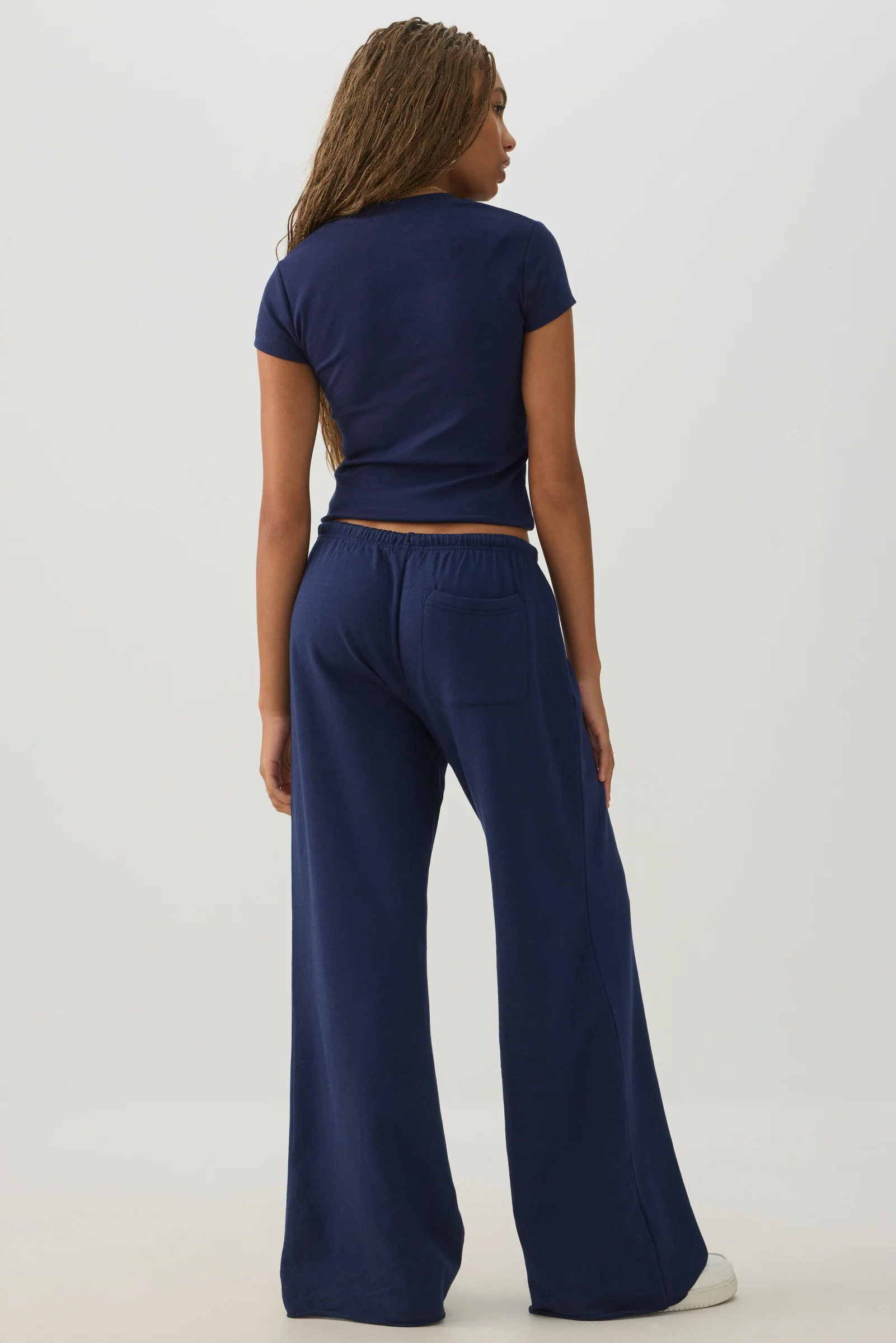 Drawstring Wide Leg Pants - Image 4