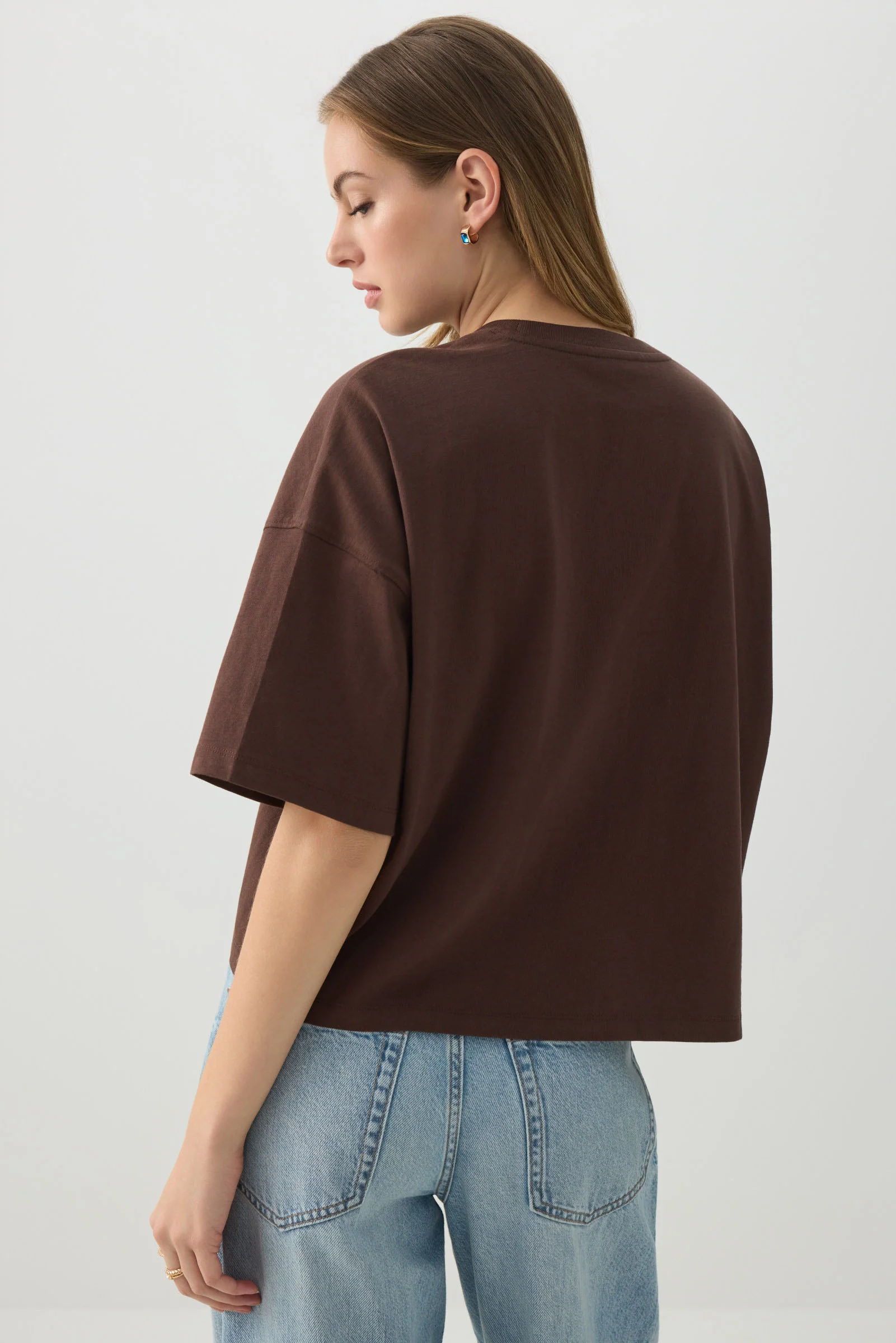 Dropped Shoulder Graphic T Shirt - Image 4