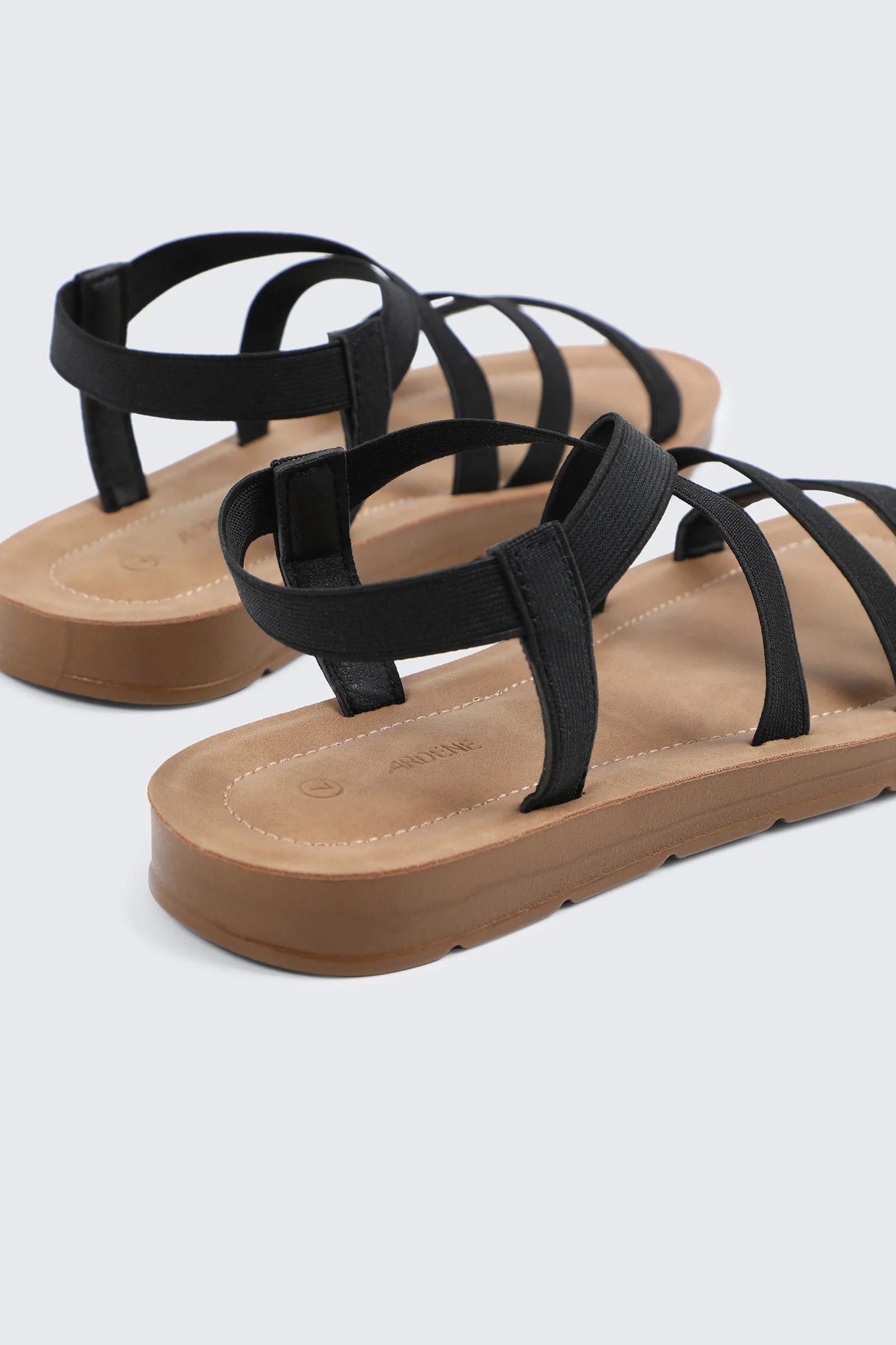 Elastic Strappy Sandals - Image 3